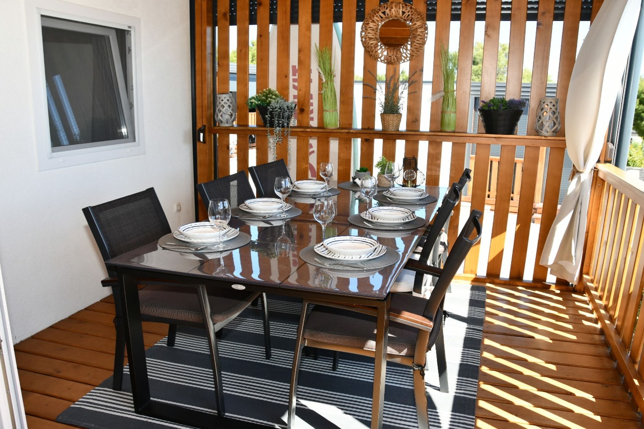 Mobile Home With Terrace And Sea View (Azzuro)-Outdoor