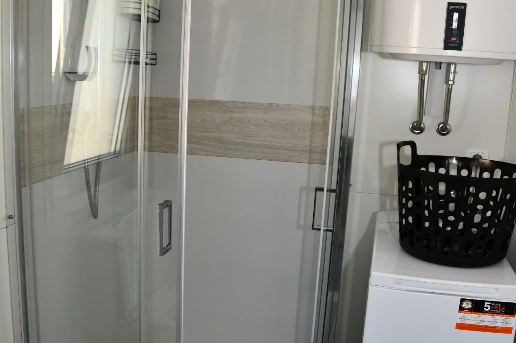 Mobile Home With Terrace And Sea View (Azzuro)-Bathroom