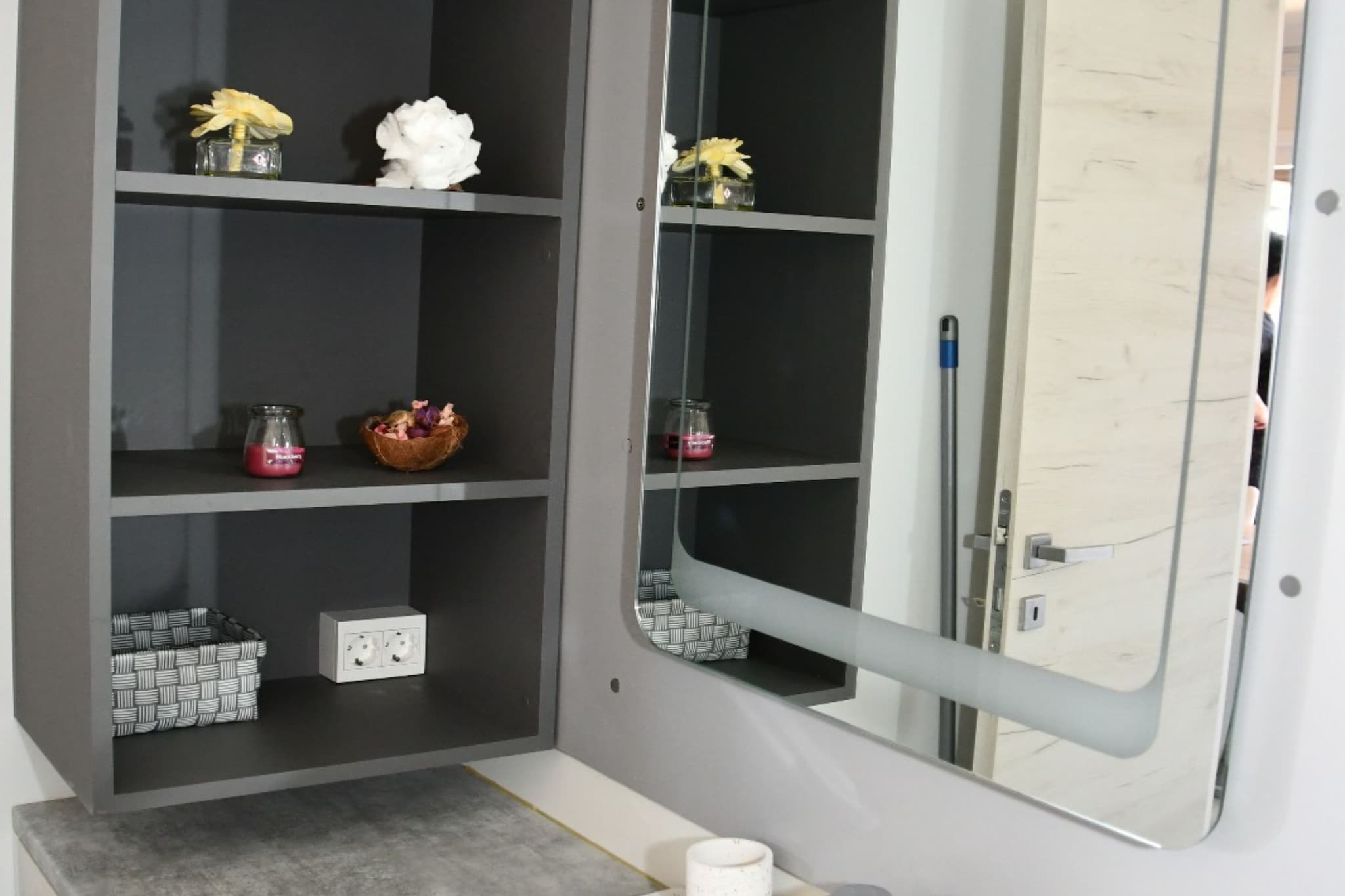 Mobile Home With Terrace And Sea View (Azzuro)-Bathroom