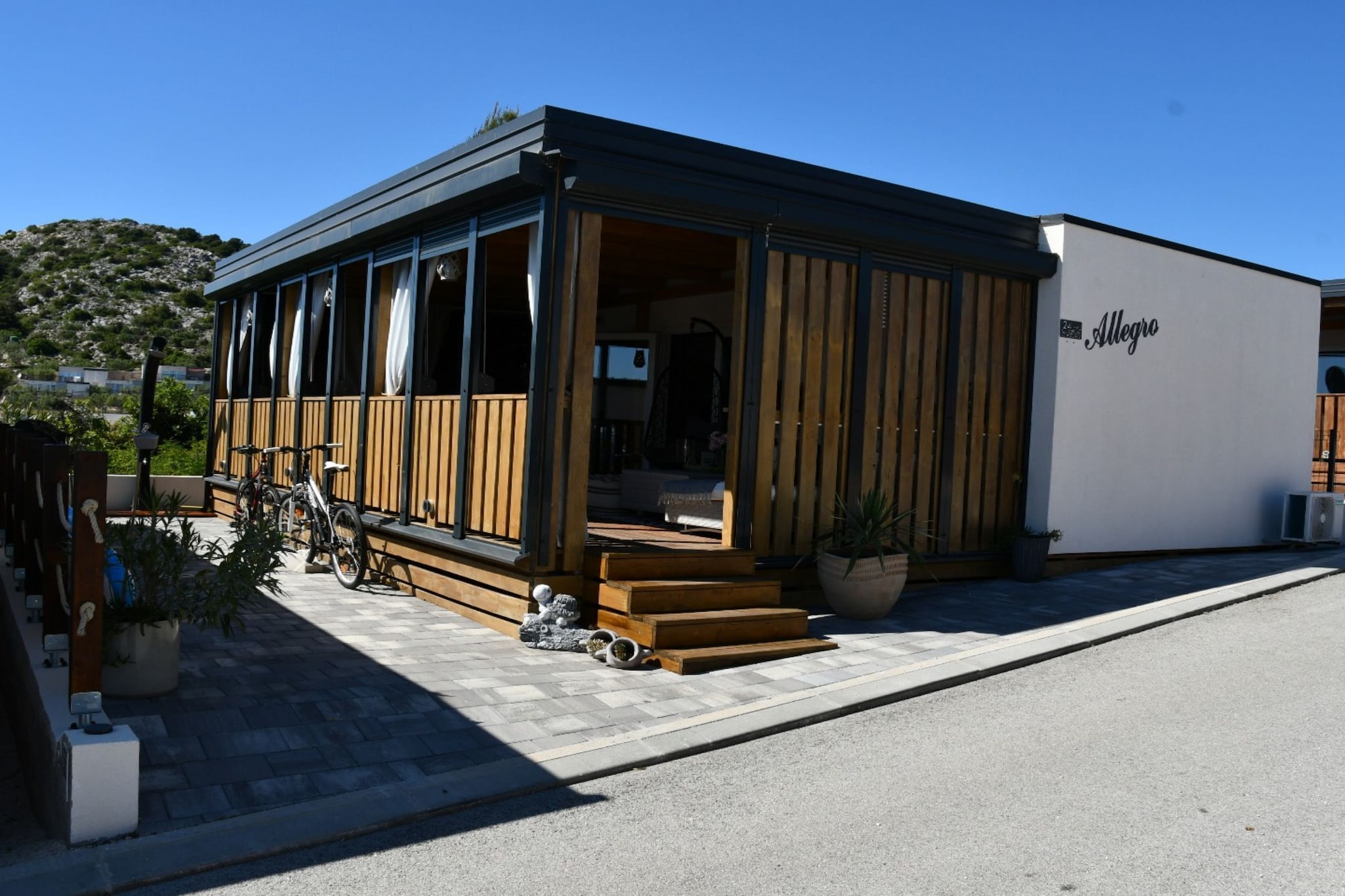 Mobile Home With Terrace And Sea View (Allegro)-Outdoor