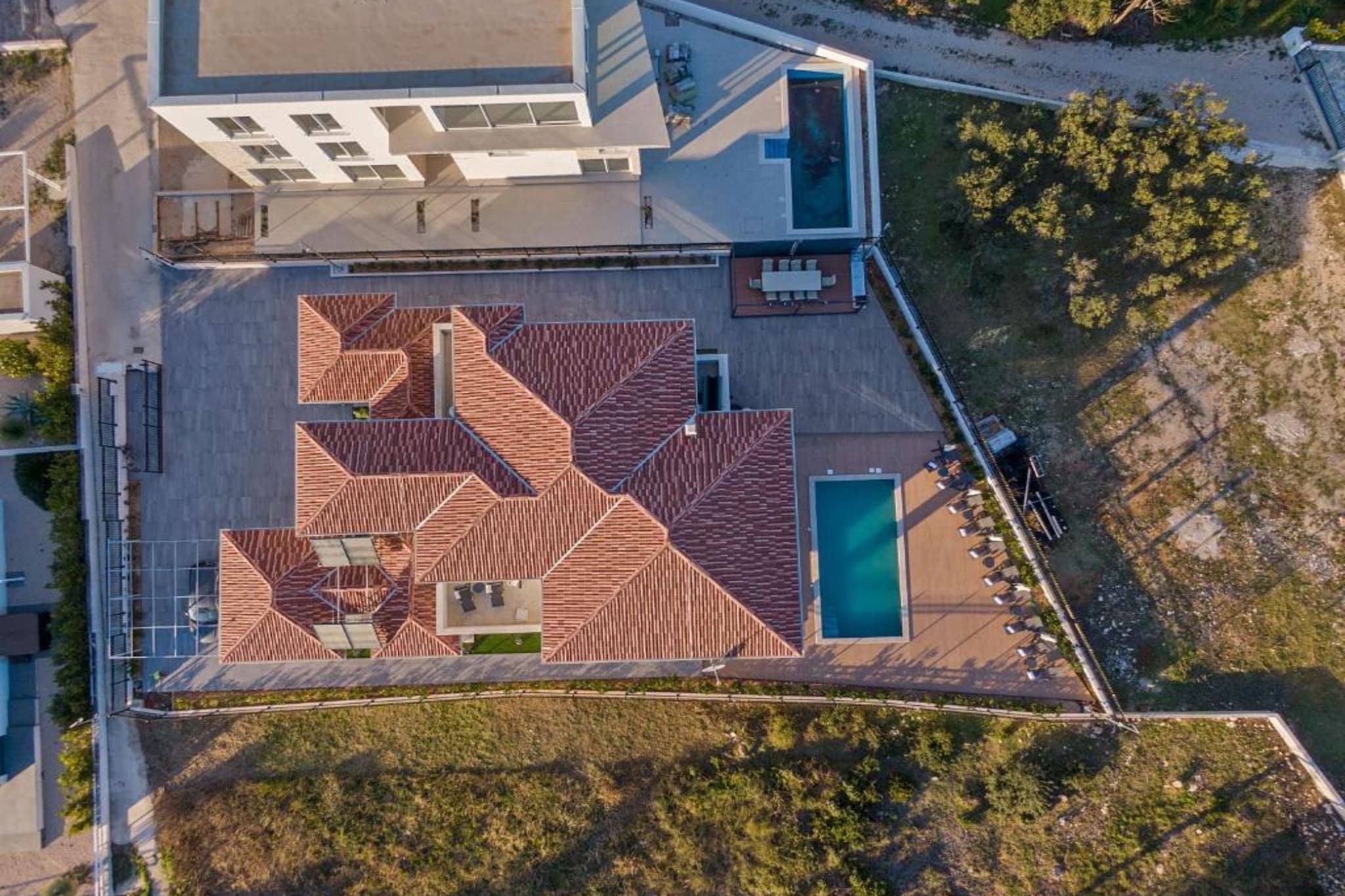 Villa Carolus in Vodice - Five Bedroom Villa with Terrace and Swimming pool-Buitenlucht