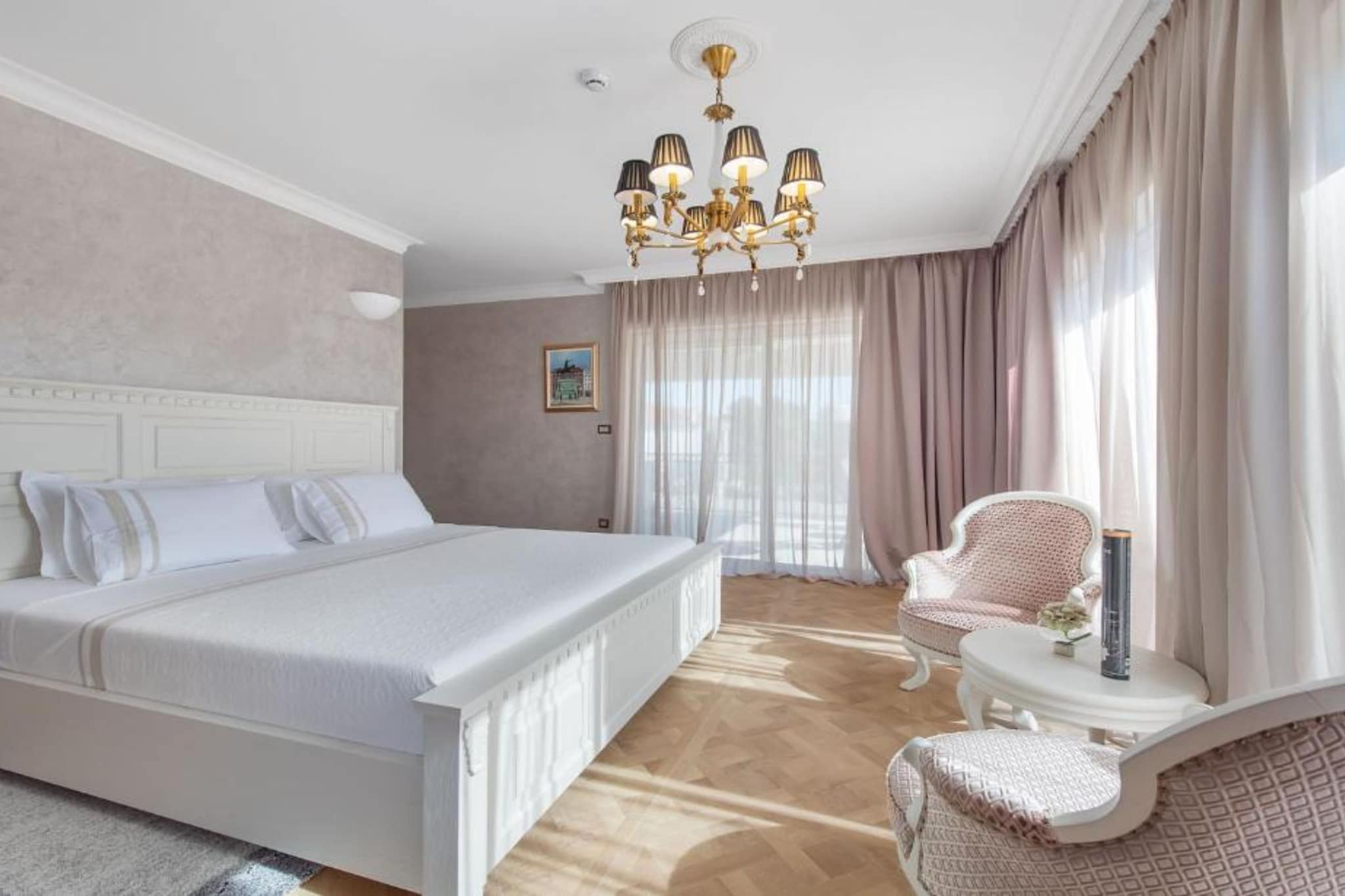 Villa Carolus in Vodice - Five Bedroom Villa with Terrace and Swimming pool-Slaapkamer