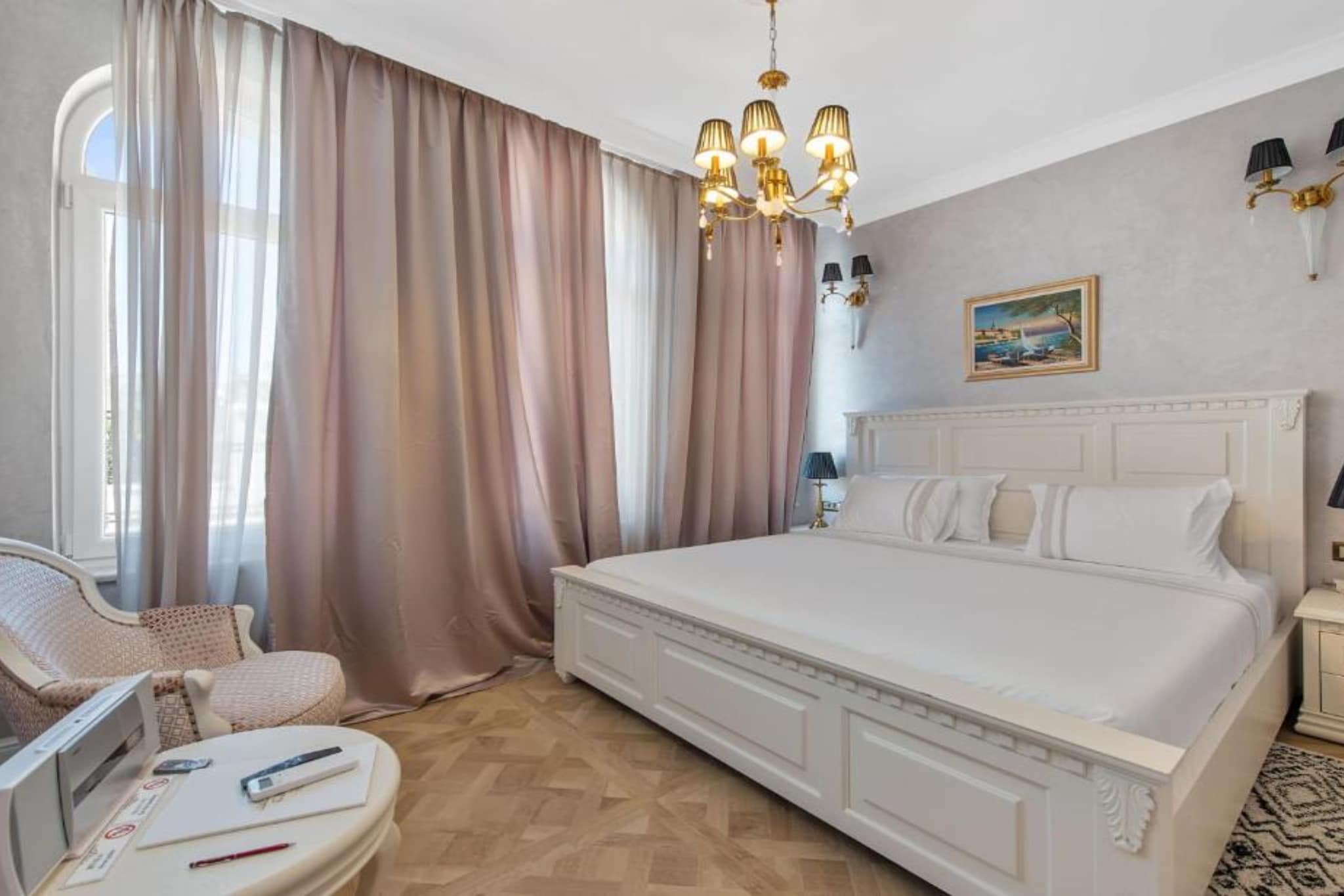 Villa Carolus in Vodice - Five Bedroom Villa with Terrace and Swimming pool-Slaapkamer