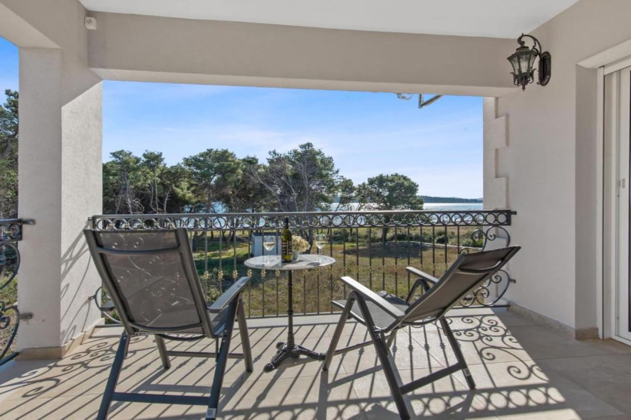 Villa Carolus in Vodice - Five Bedroom Villa with Terrace and Swimming pool-Terrasbalkon