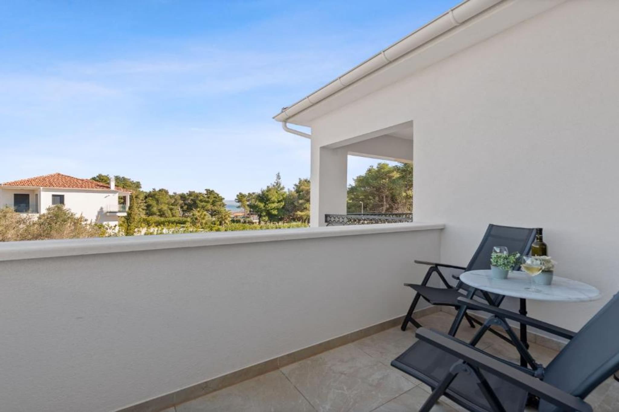 Villa Carolus in Vodice - Five Bedroom Villa with Terrace and Swimming pool-Terrasbalkon
