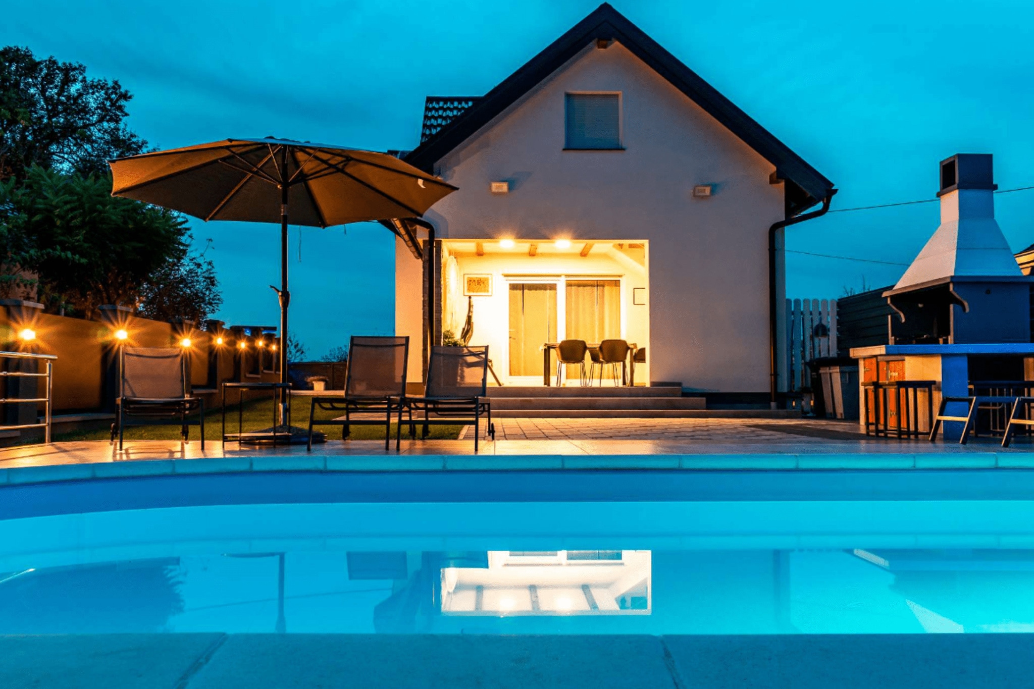 Holiday Home Dom & San - Two Bedroom Holiday Home with Swimming pool-Zwembad