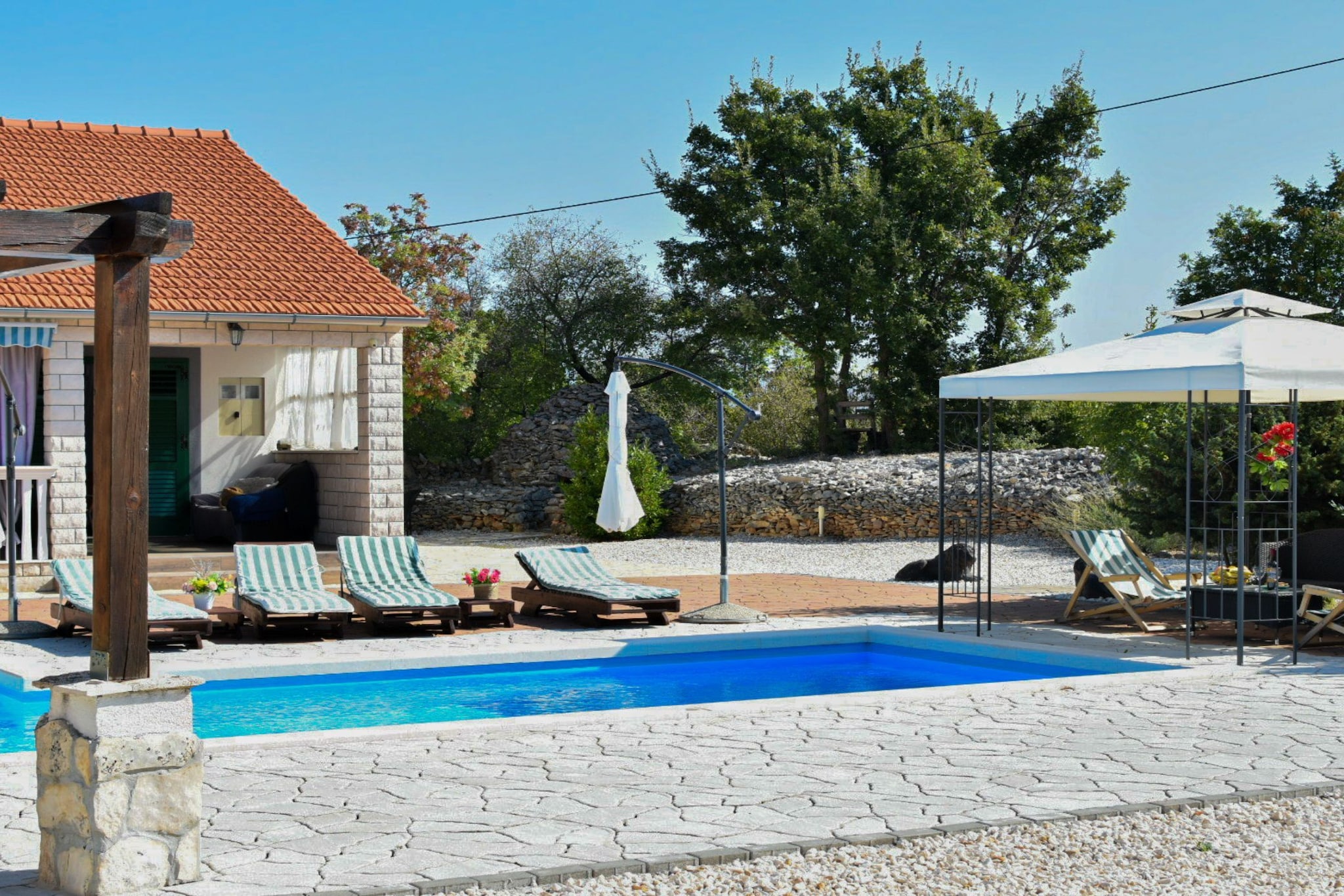 Holiday Home Mystc Woods-Außenbereich
