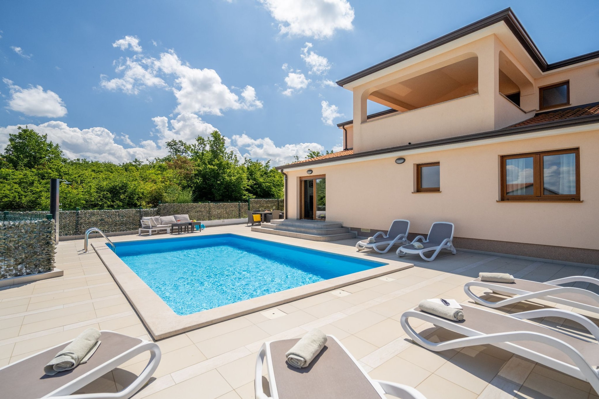 Holiday Home Mlačić - Three Bedroom Holiday Home with Pool-Zwembad