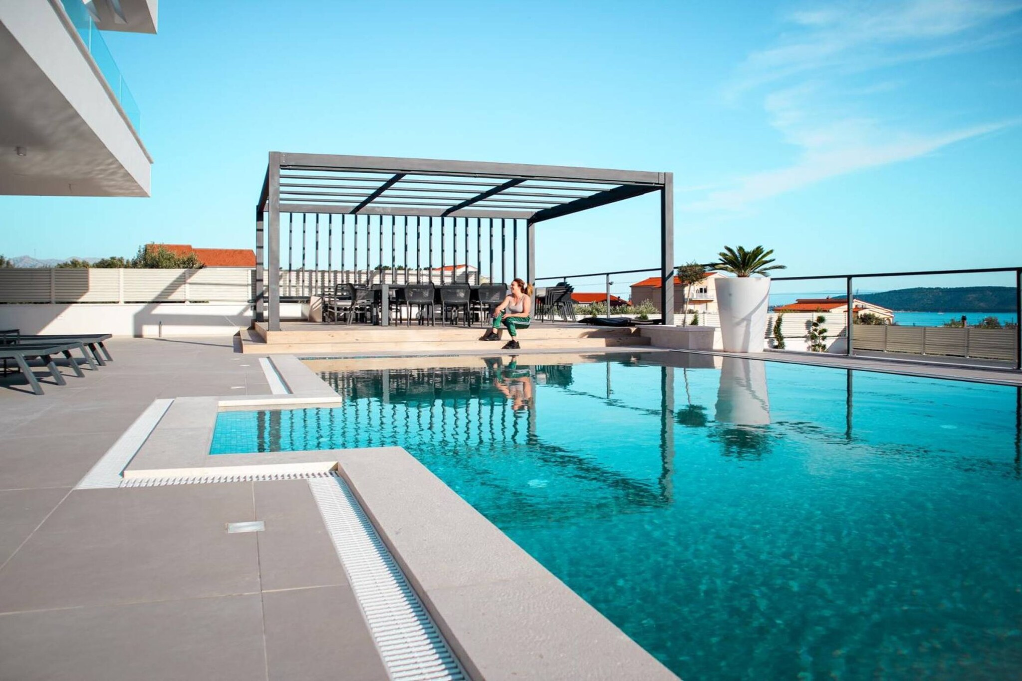 Sunset Serenity Villa with Pool, Gym and Sauna - Six Bedroom Villa with Pool-Piscine