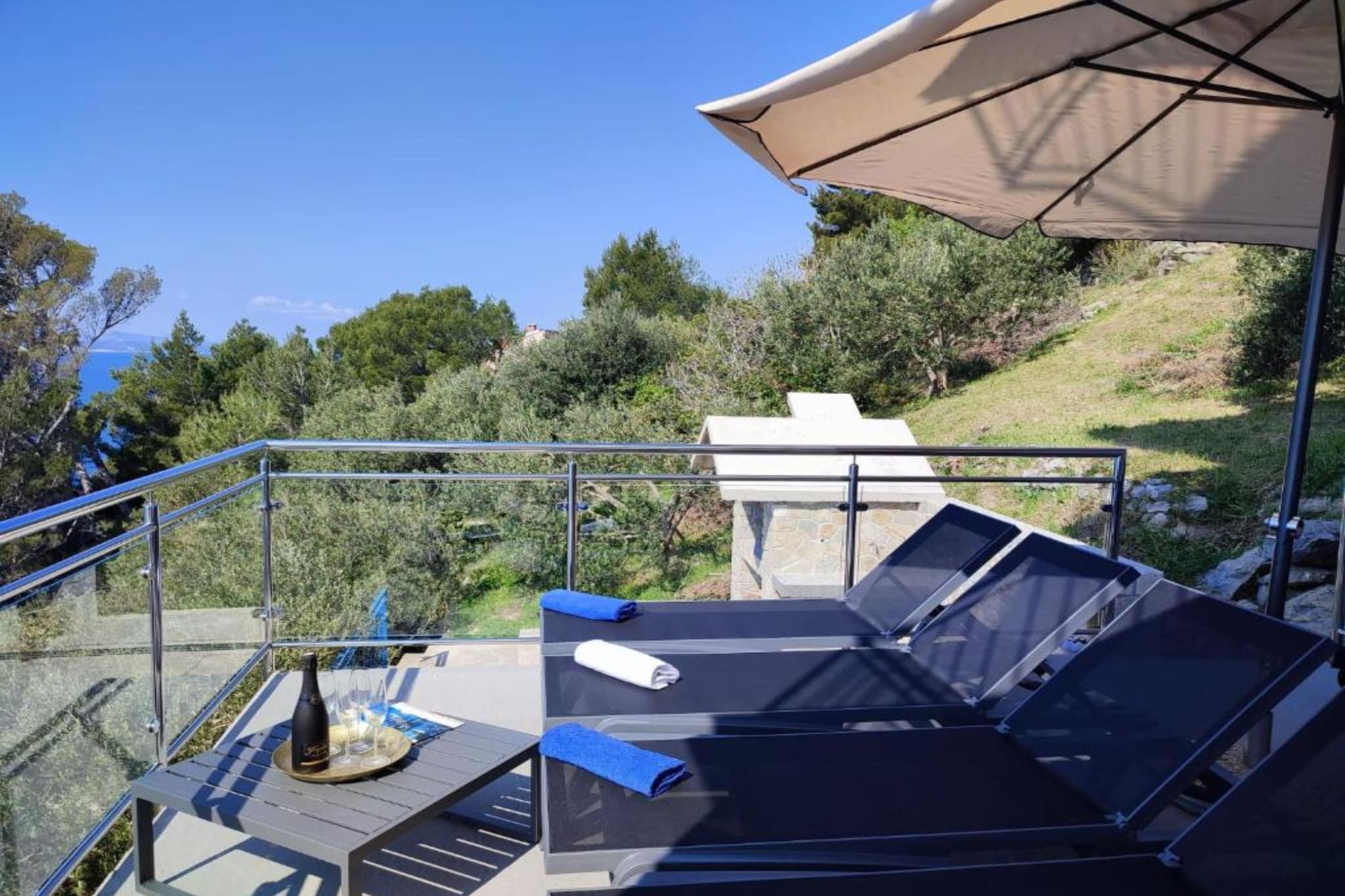 Villa Orada Superior Ground floor - 2 Bedroom apartment-Terrasse