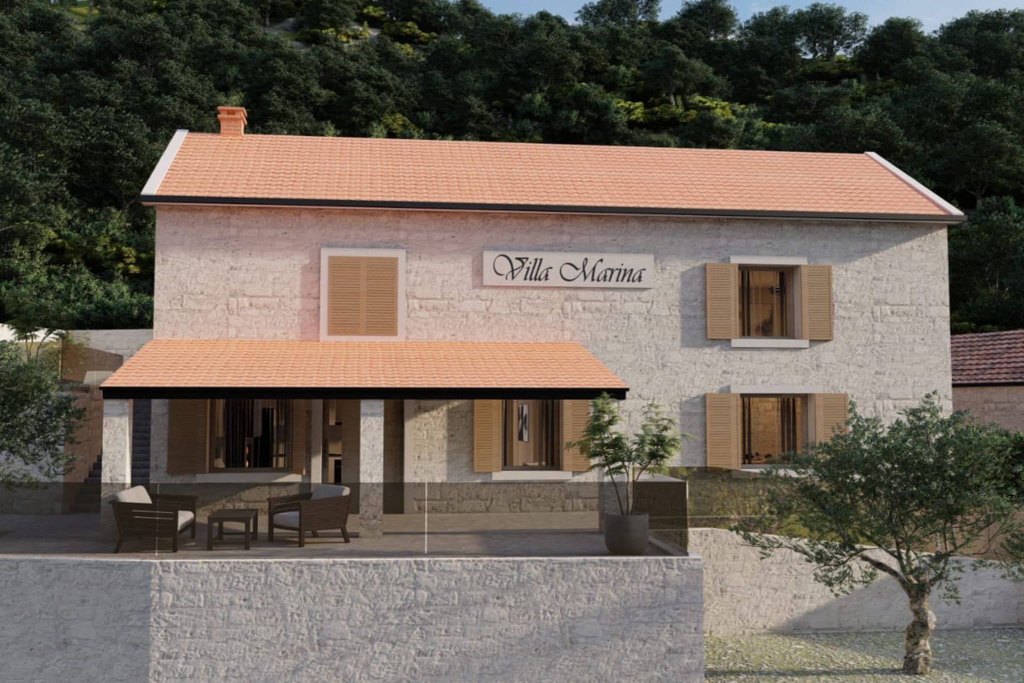 Villa Marina - Five Bedroom Villa With Pool-Im Freien