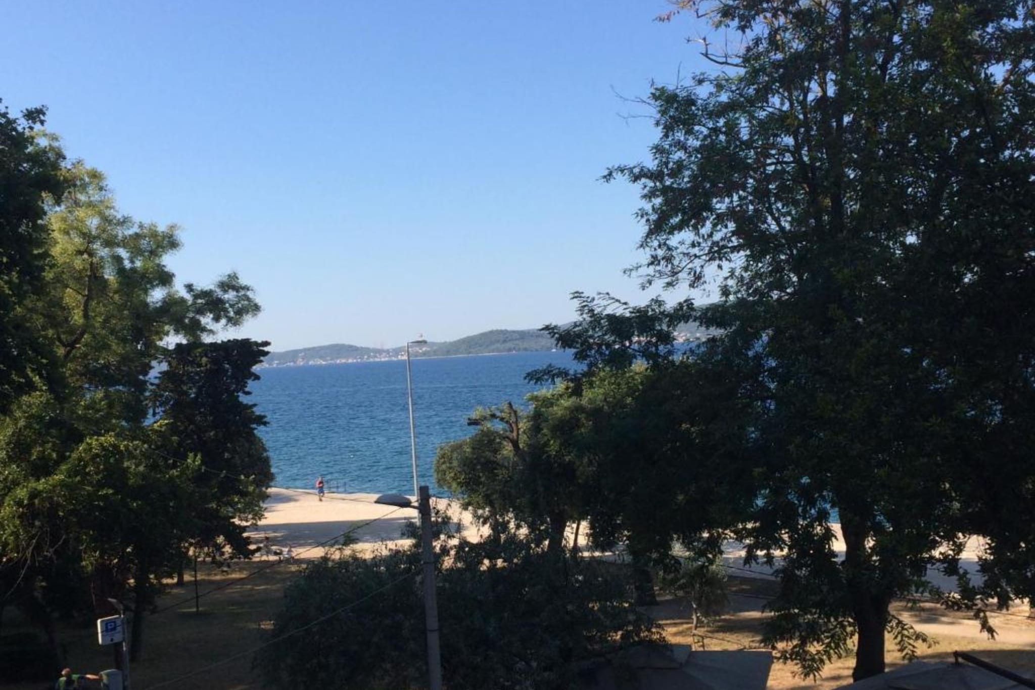Romantic Studio in Zadar with City and Garden Views One Bedroom Apartment-Buitenlucht