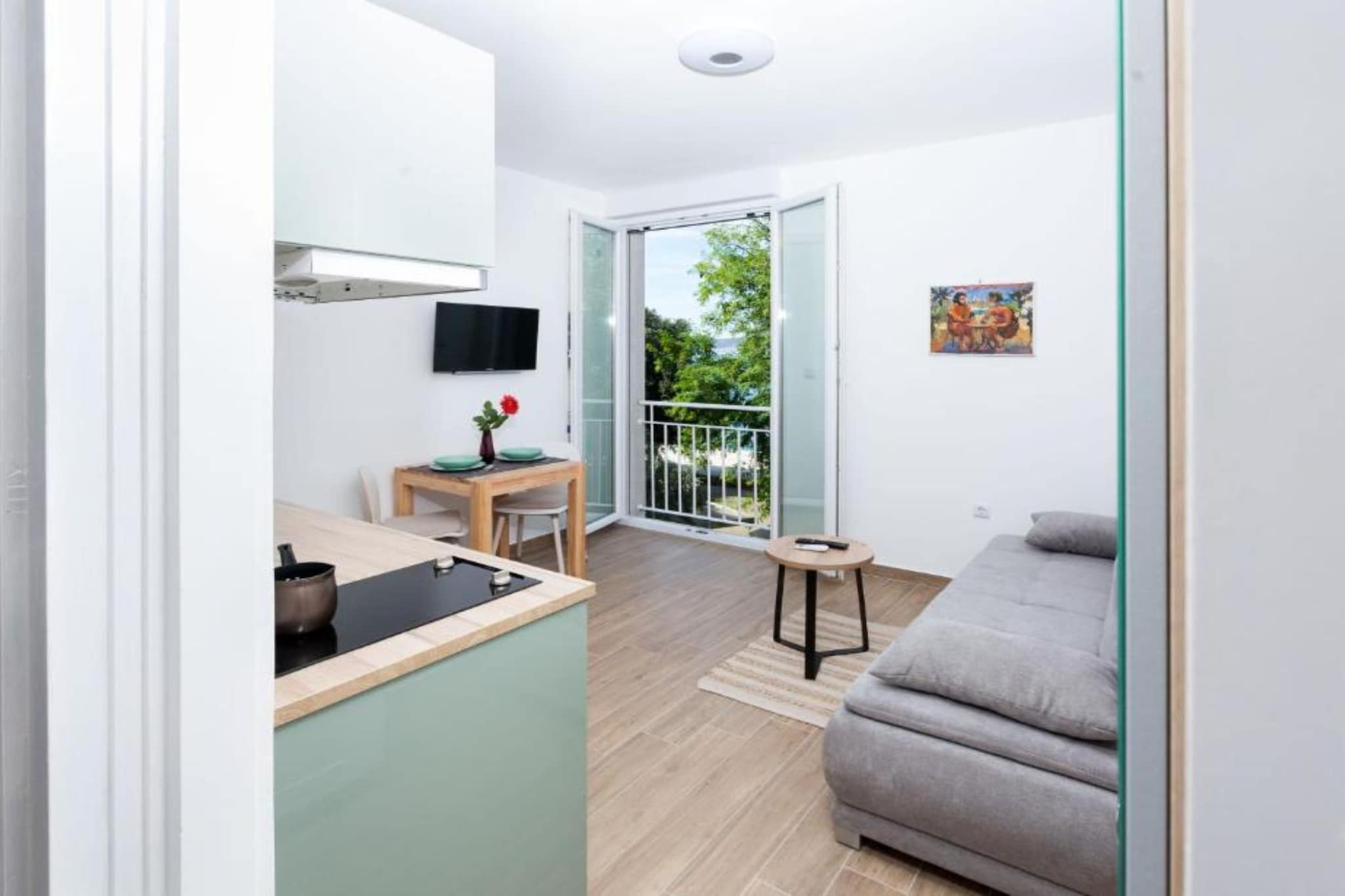 Romantic Studio in Zadar with City and Garden Views One Bedroom Apartment-Buitenlucht