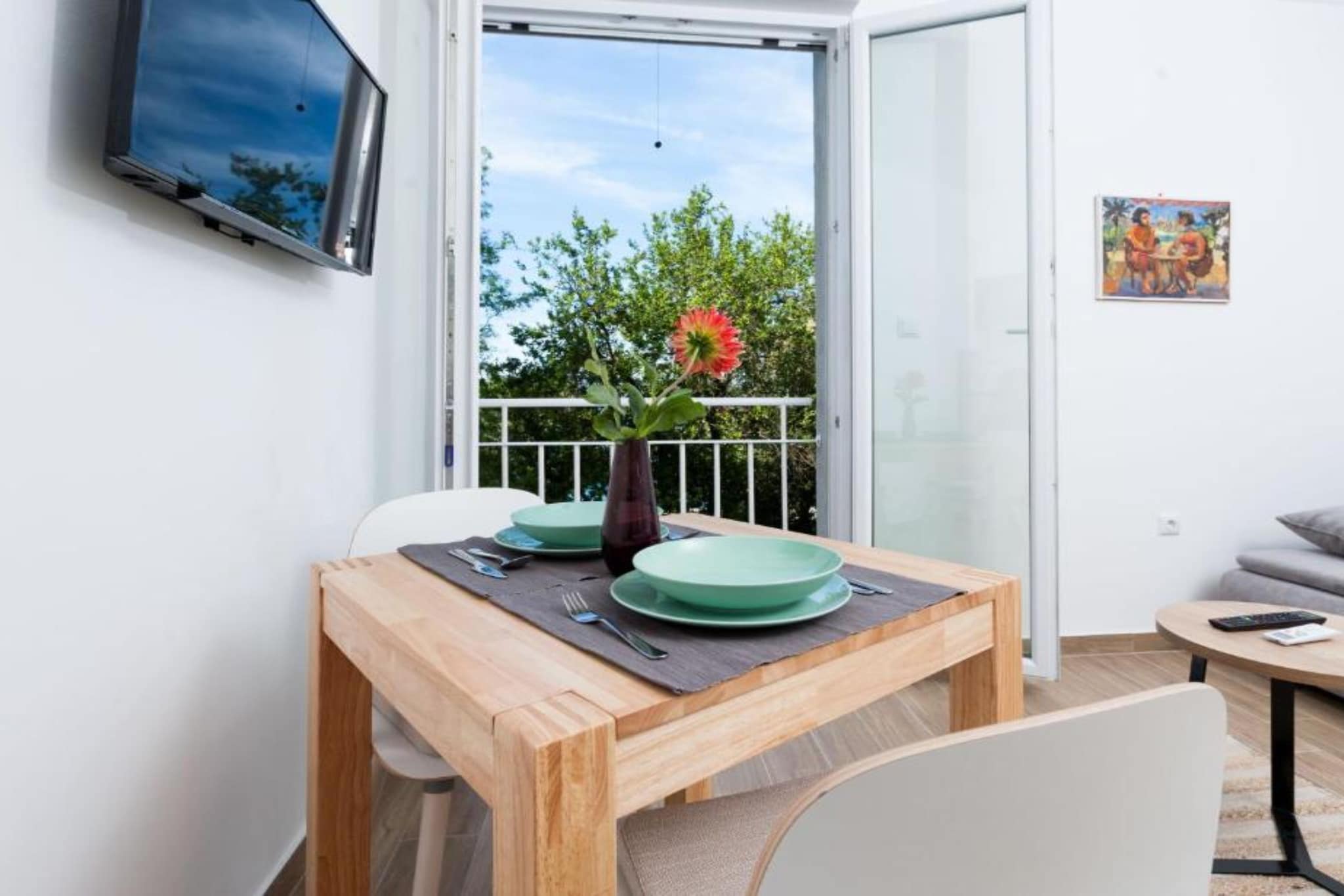 Romantic Studio in Zadar with City and Garden Views One Bedroom Apartment-Buitenlucht