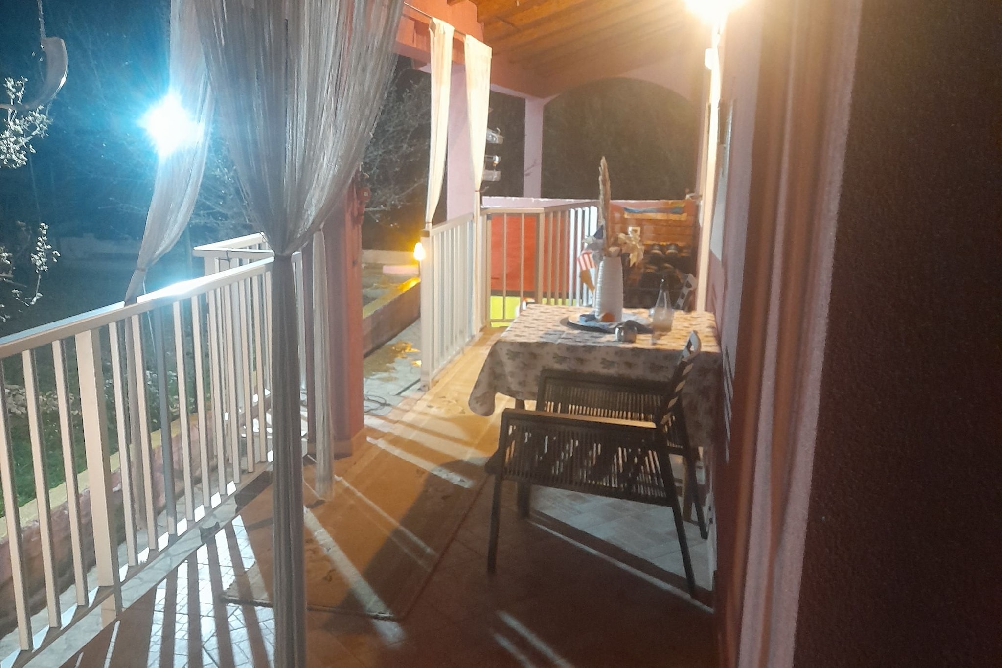 Holiday Home Village Paradise-Terrace balcony