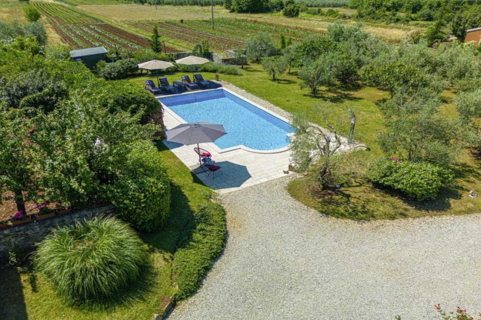 Poolside Grand Retreat Villa-Pool