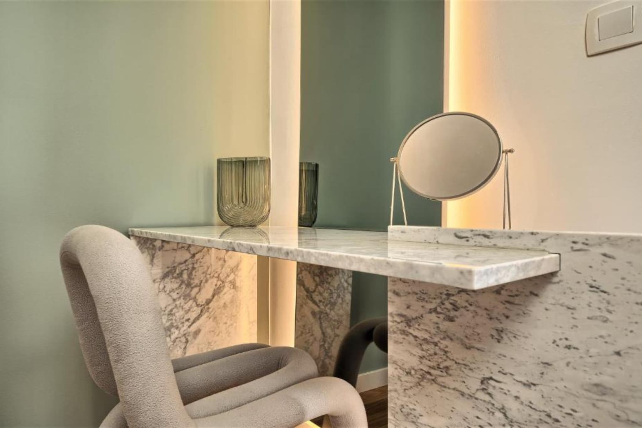One-Bedroom Apartment With Terrace And Sea View-Slaapkamer
