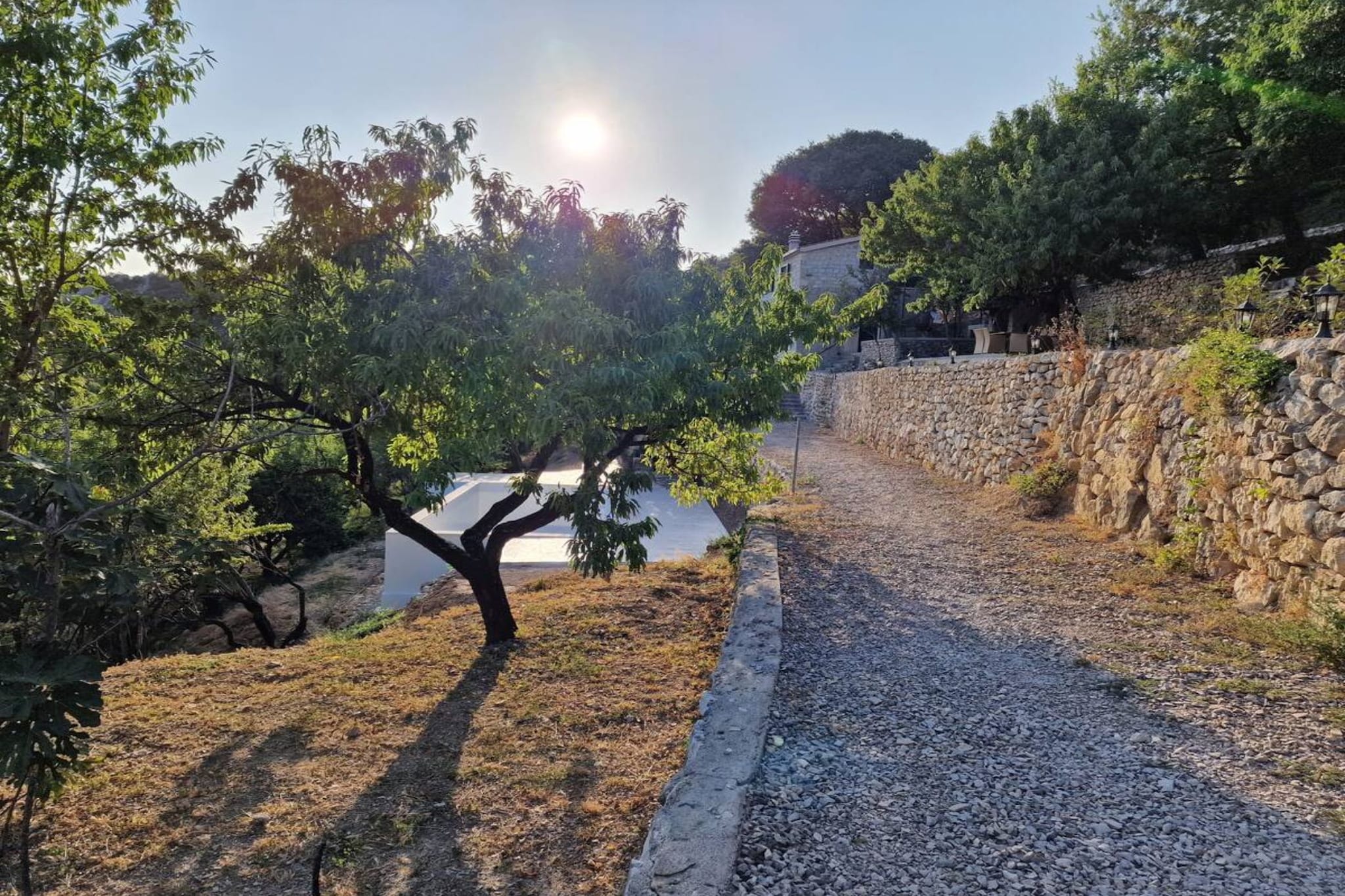 Stone House Bay View Kaštela - Two Bedroom House with Pool-Extérieur