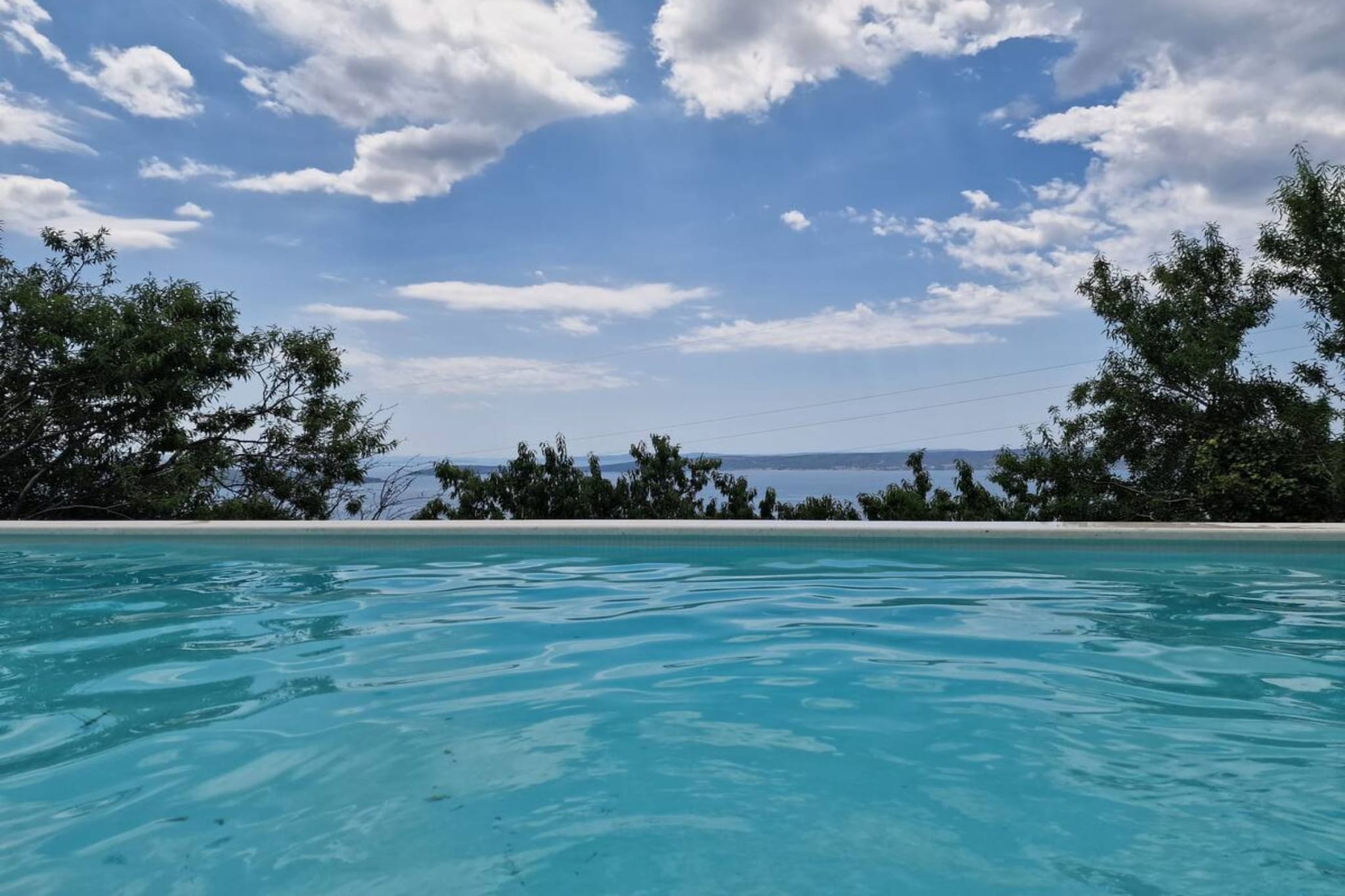 Stone House Bay View Kaštela - Two Bedroom House with Pool-Piscine
