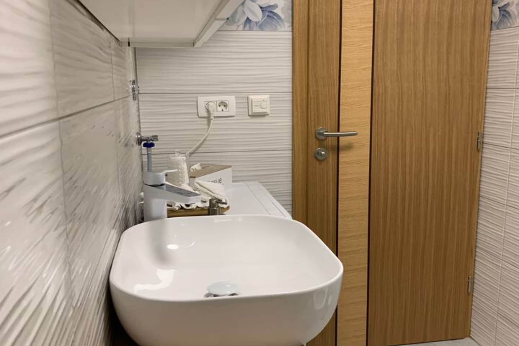 Apartment Bordoa de Macura with Bay View-Badkamer