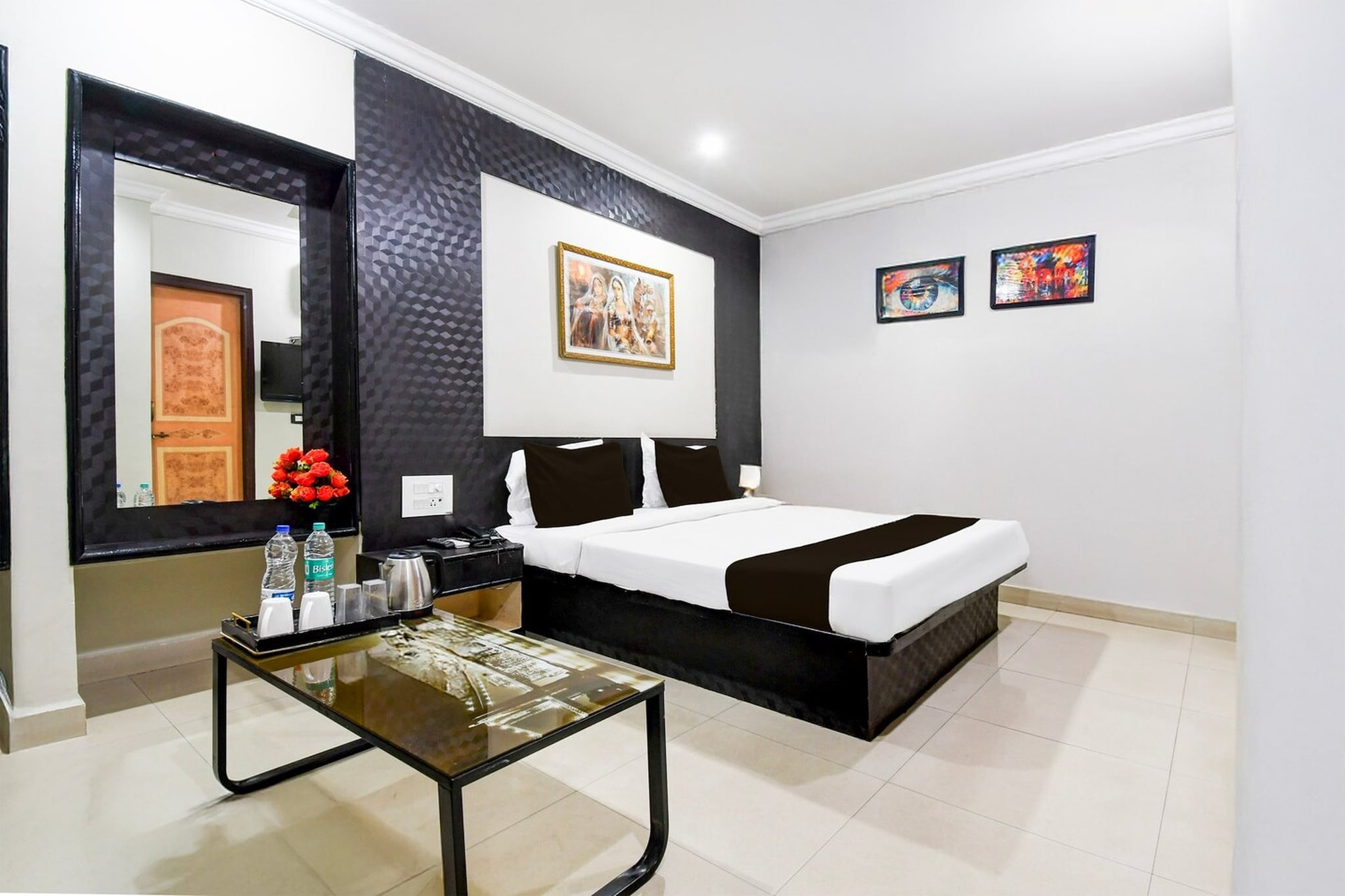 Comfortable Accommodations: Super Hotel O Raipur Railway Station Formerly Hotel Okasu in Raipur offers family rooms with air-conditioning, private bathrooms, work desks, and seating areas. Each room includes free toiletries, a bath or shower, TV, and tiled floors.
Essential Facilities: Guests enjoy free WiFi throughout the property, a 24-hour front desk, housekeeping service, room service, and luggage storage. Additional amenities include a workout area and a swimming pool.
Convenient Location: Located a 4-minute walk from Raipur Railway Station and 15 km from Swami Vivekananda Airport, the hotel is near Raipur International Cricket Stadium (25 km) and offers boating in the surrounding area.
Unmarried couples are warmly welcome at this property.
Guests with local ID proof are warmly welcome.
Early Check-In Policy: A full day’s room rate will be charged for check-ins before 6:00 AM. Complimentary early check-in is available between 6:00 AM and 10:00 AM, subject to room availability.
Check-in is only available to guests aged 18 and above. Please provide a government-issued ID to confirm your age.