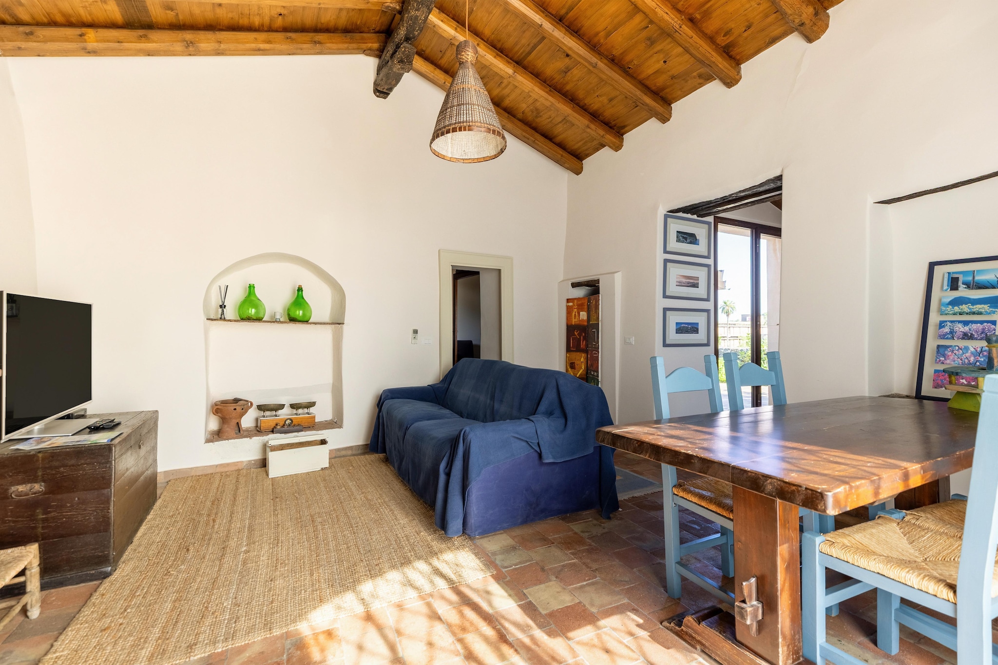 Appartamento La Cantina Villa di campagna-Woonkamer