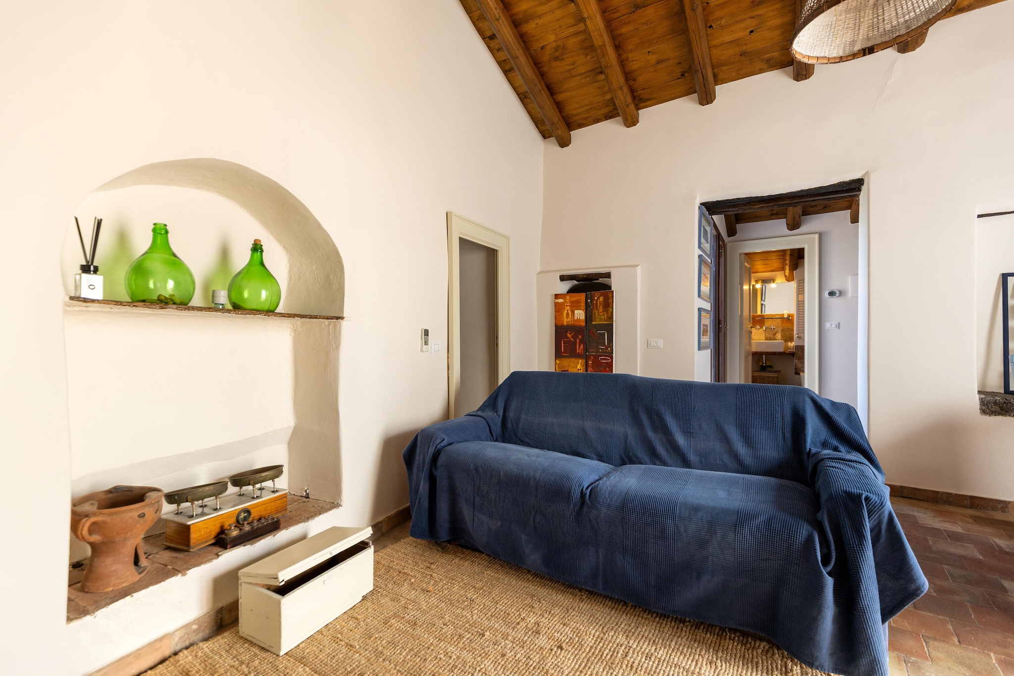 Appartamento La Cantina Villa di campagna-Woonkamer