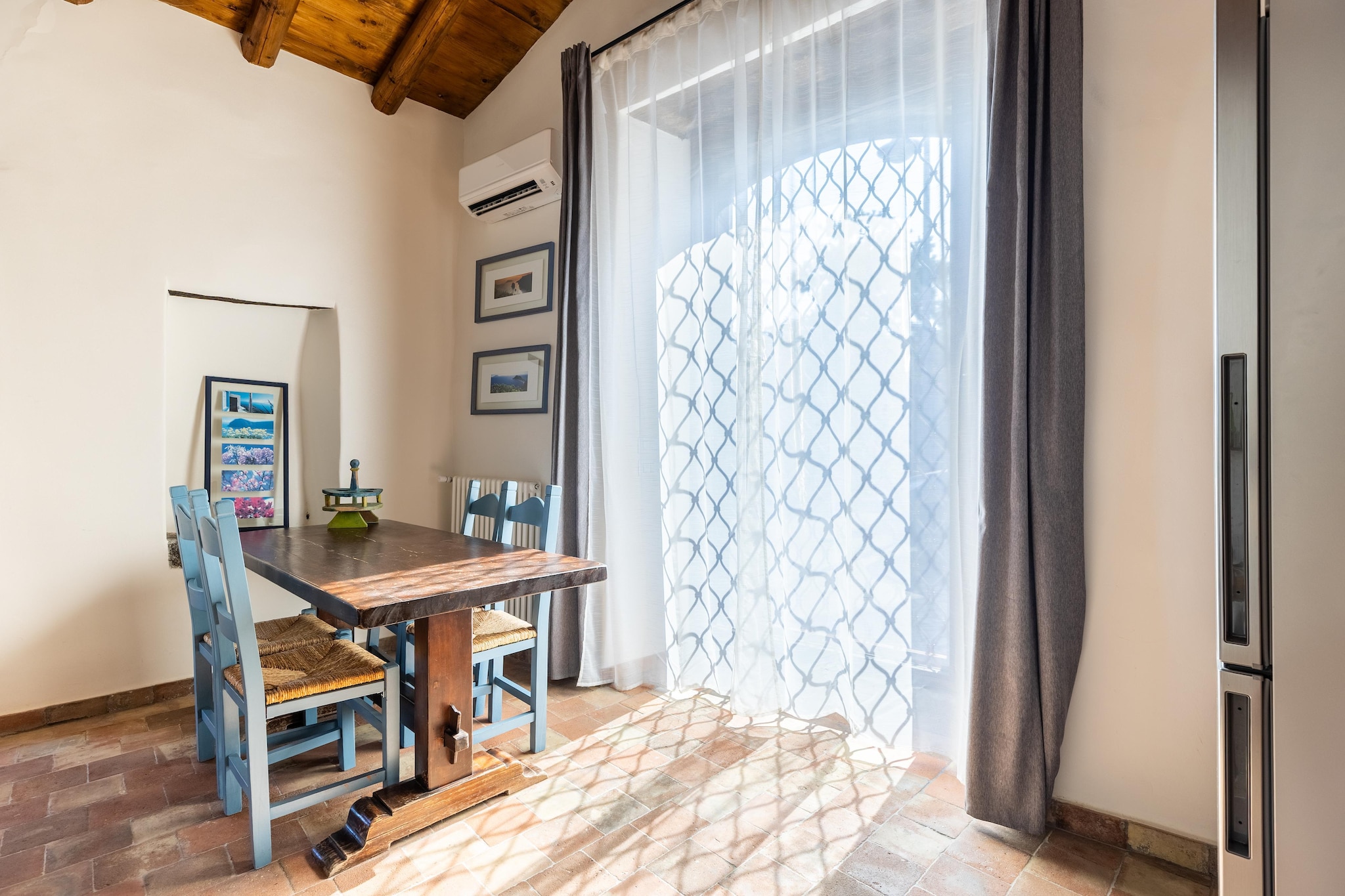 Appartamento La Cantina Villa di campagna-Eetkamer