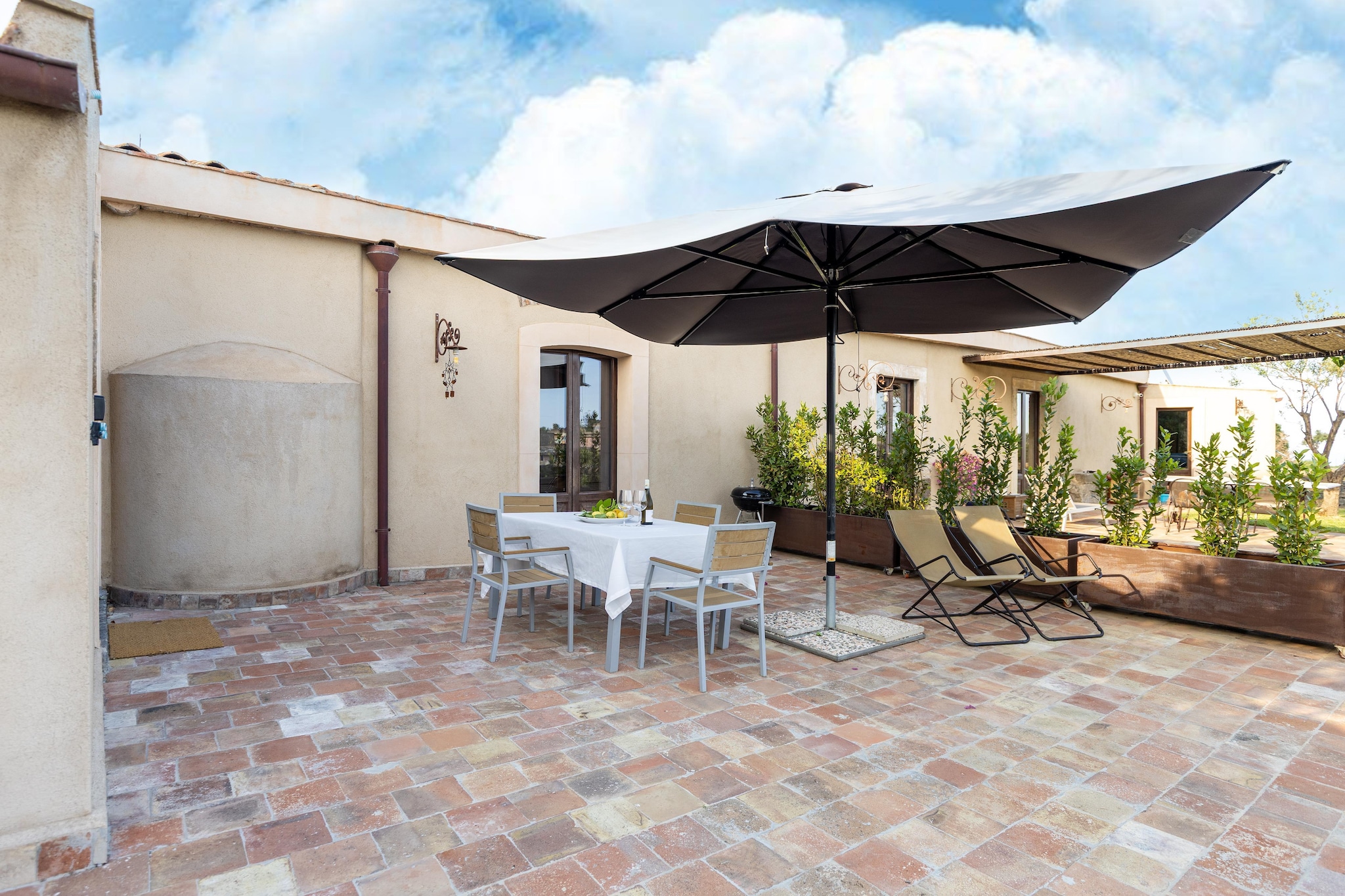 Appartamento La Cantina Villa di campagna-Buitenkant zomer