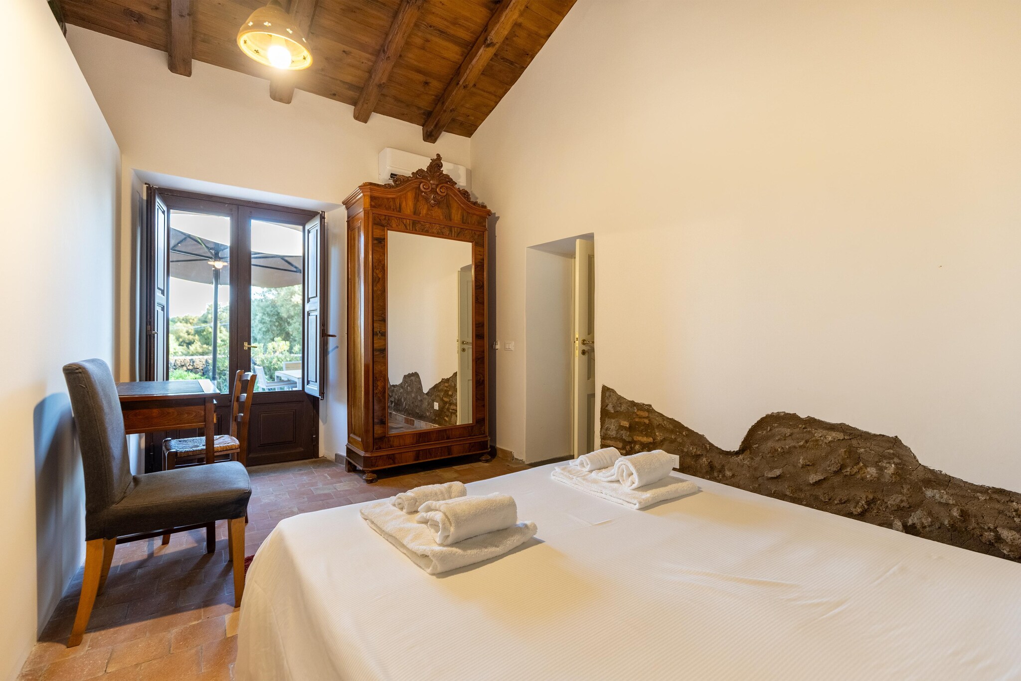 Appartamento La Cantina Villa di campagna-Slaapkamer