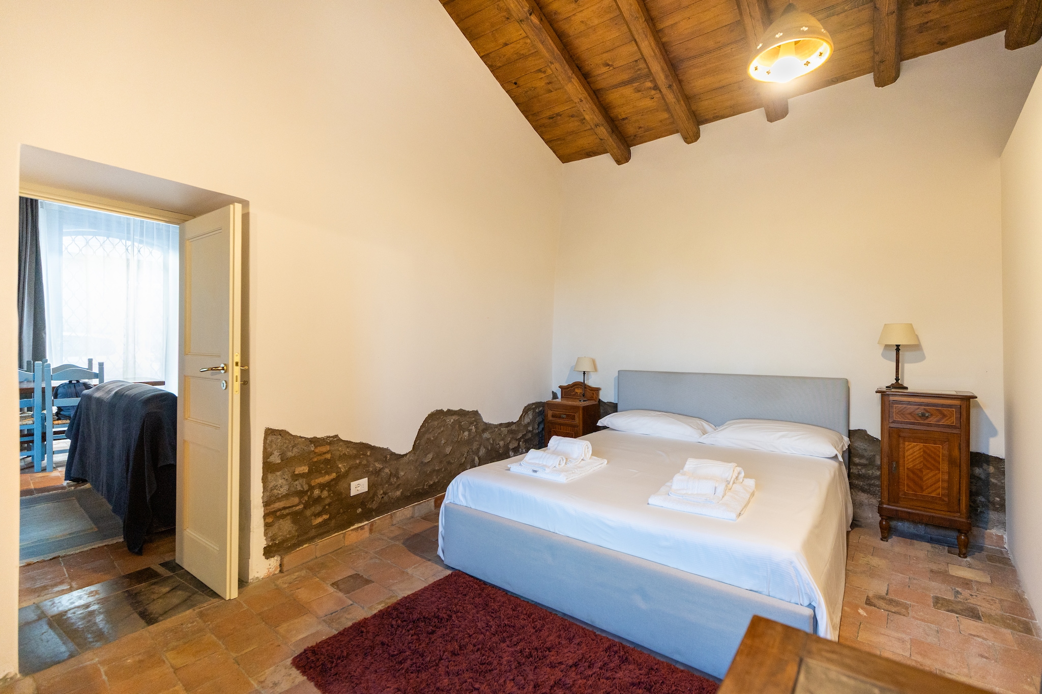 Appartamento La Cantina Villa di campagna-Slaapkamer