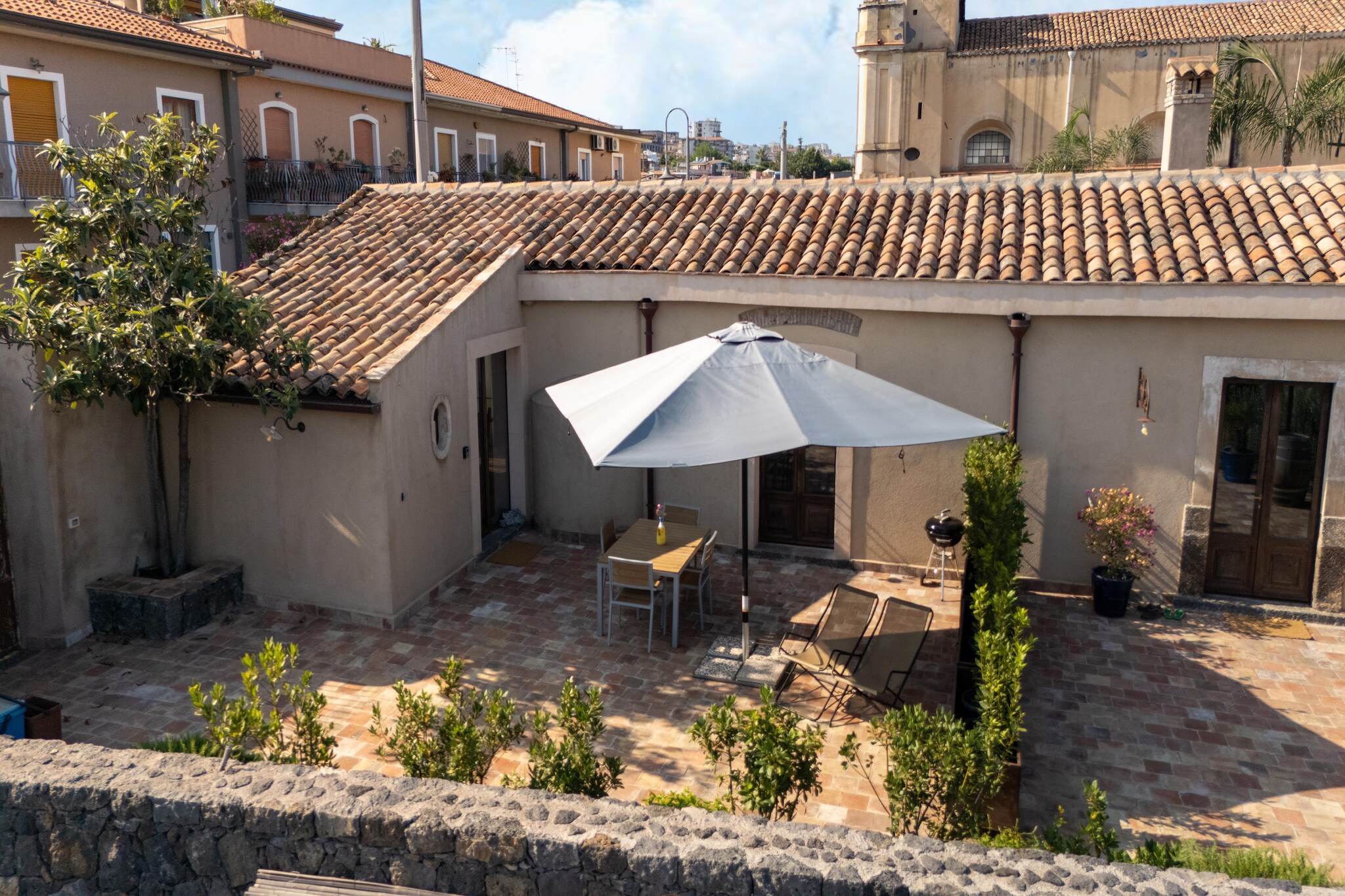 Appartamento La Cantina Villa di campagna-Buitenkant zomer