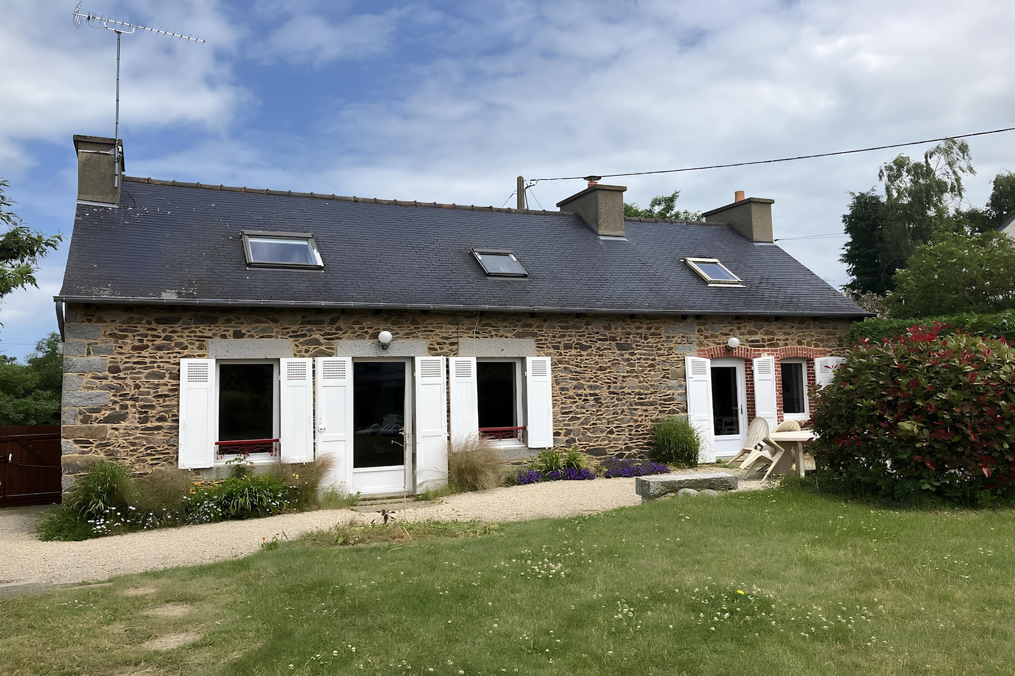 Maison avec jardin clos Pordic-Exterior summer