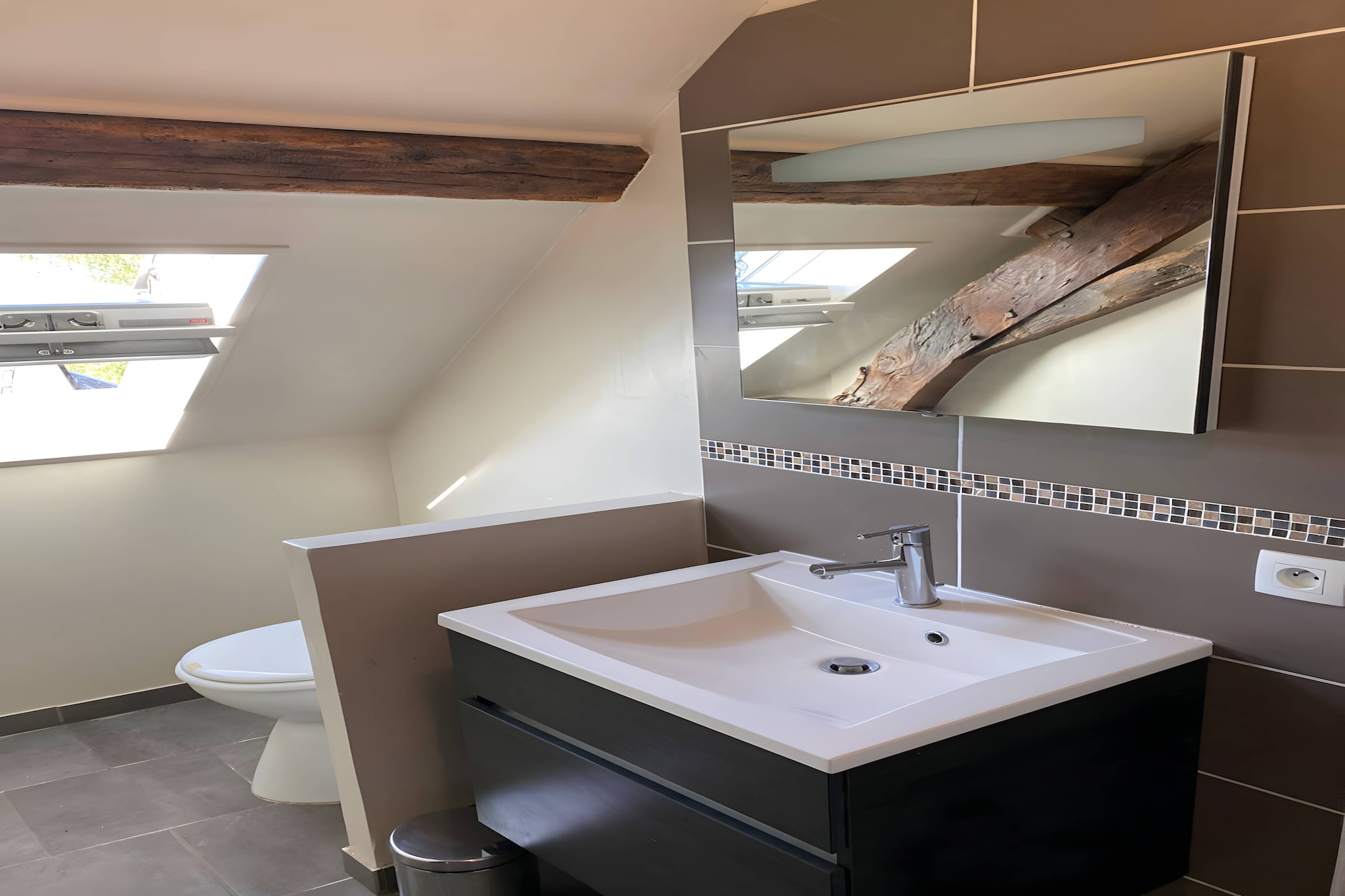 Le Contemporain - Ecommoy - 5p - Rêve au Mans-Badkamer