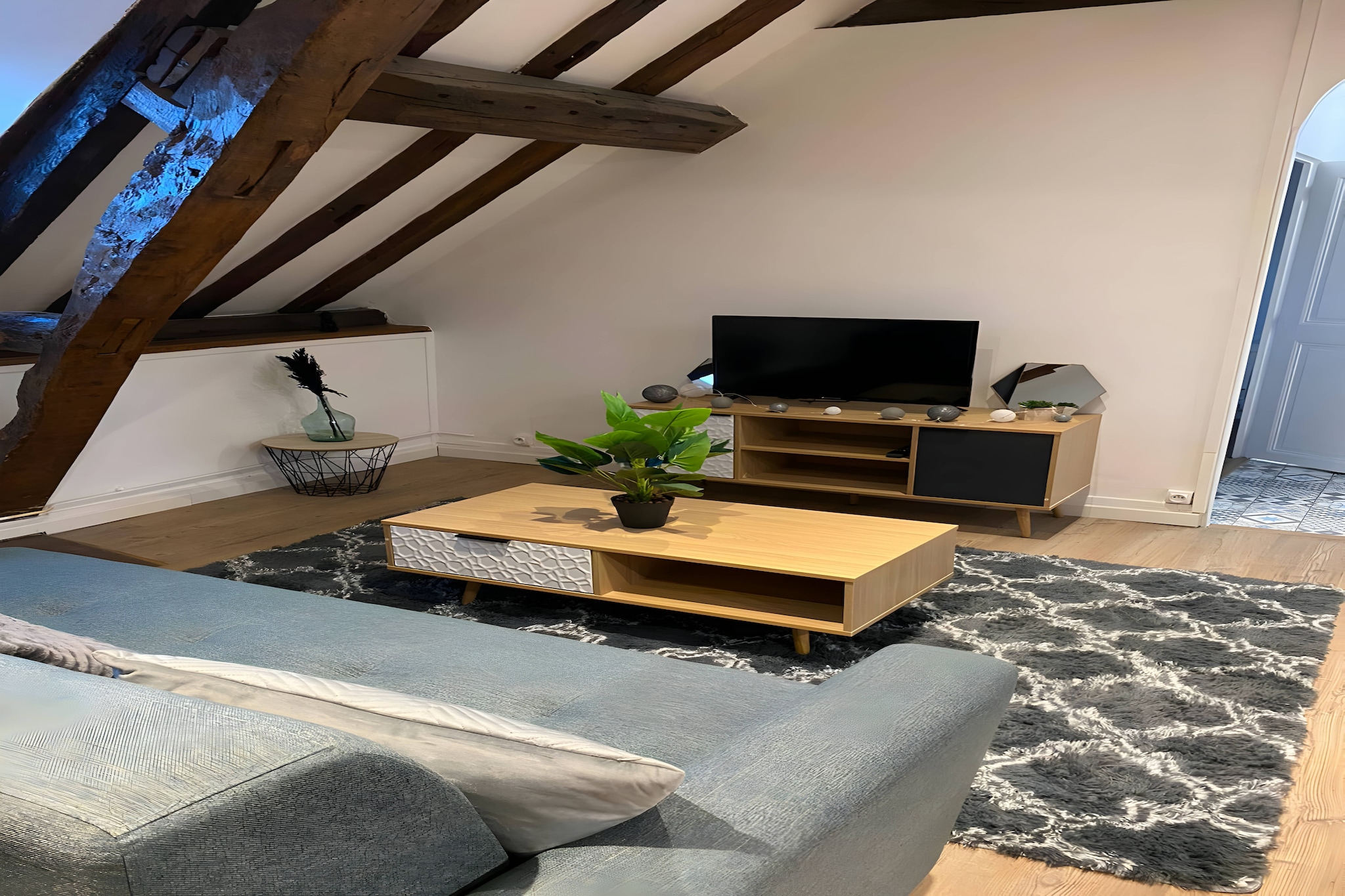 Le Contemporain - Ecommoy - 5p - Rêve au Mans-Woonkamer