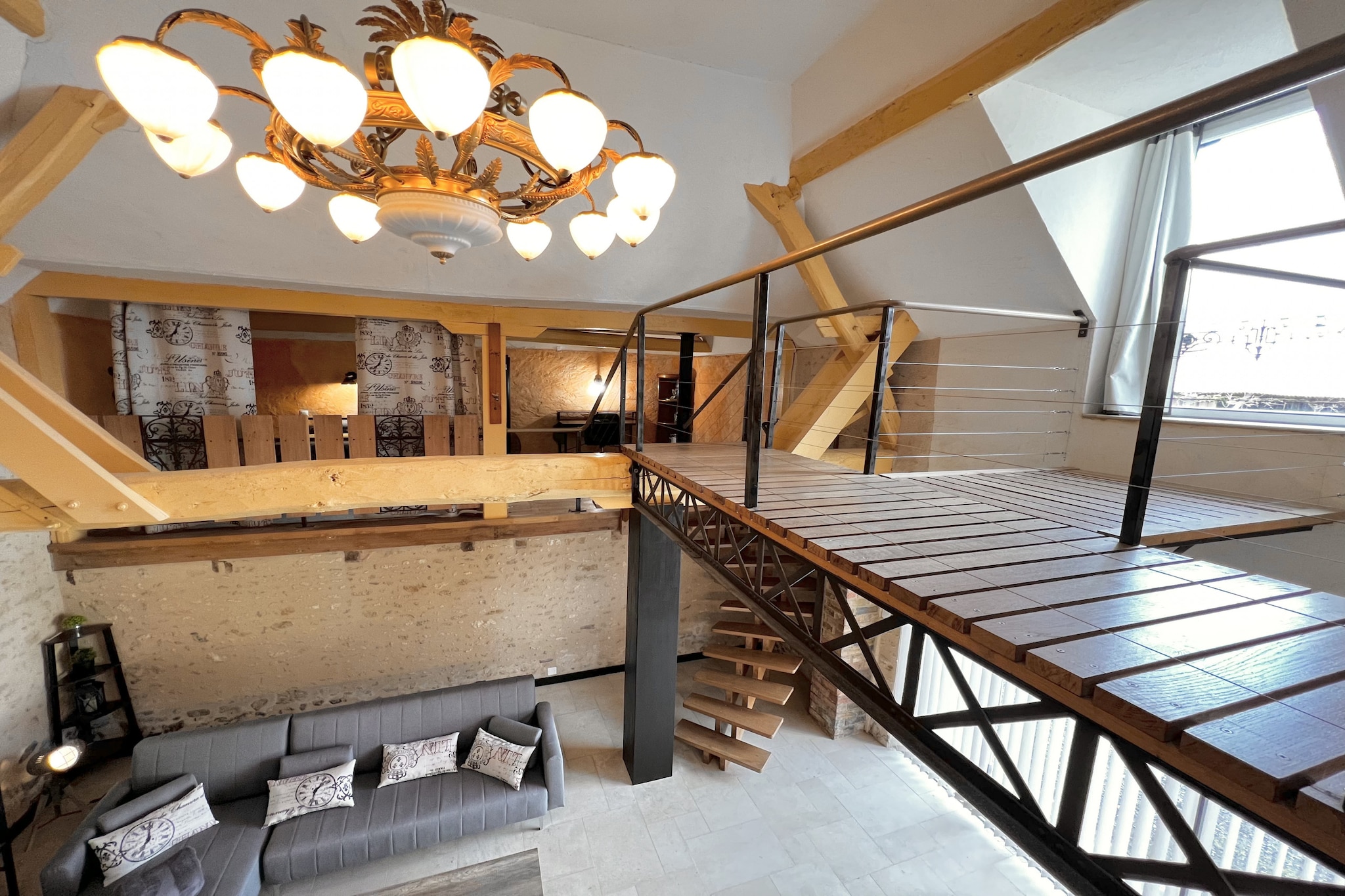 L'Industriel - Jardin - 6p- Rêve au Mans-Woonkamer