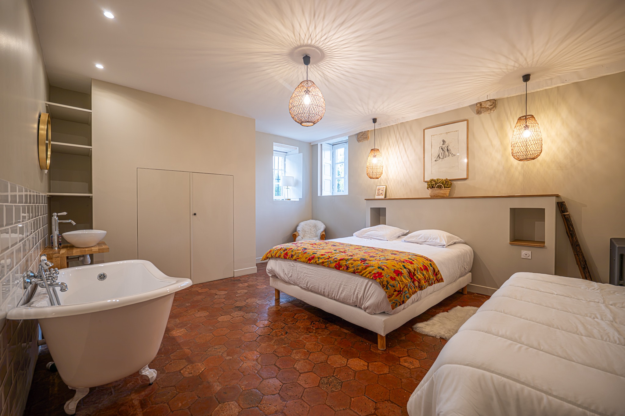 Le Grand Monnet - Parc - 19p - Rêve au Mans-Slaapkamer