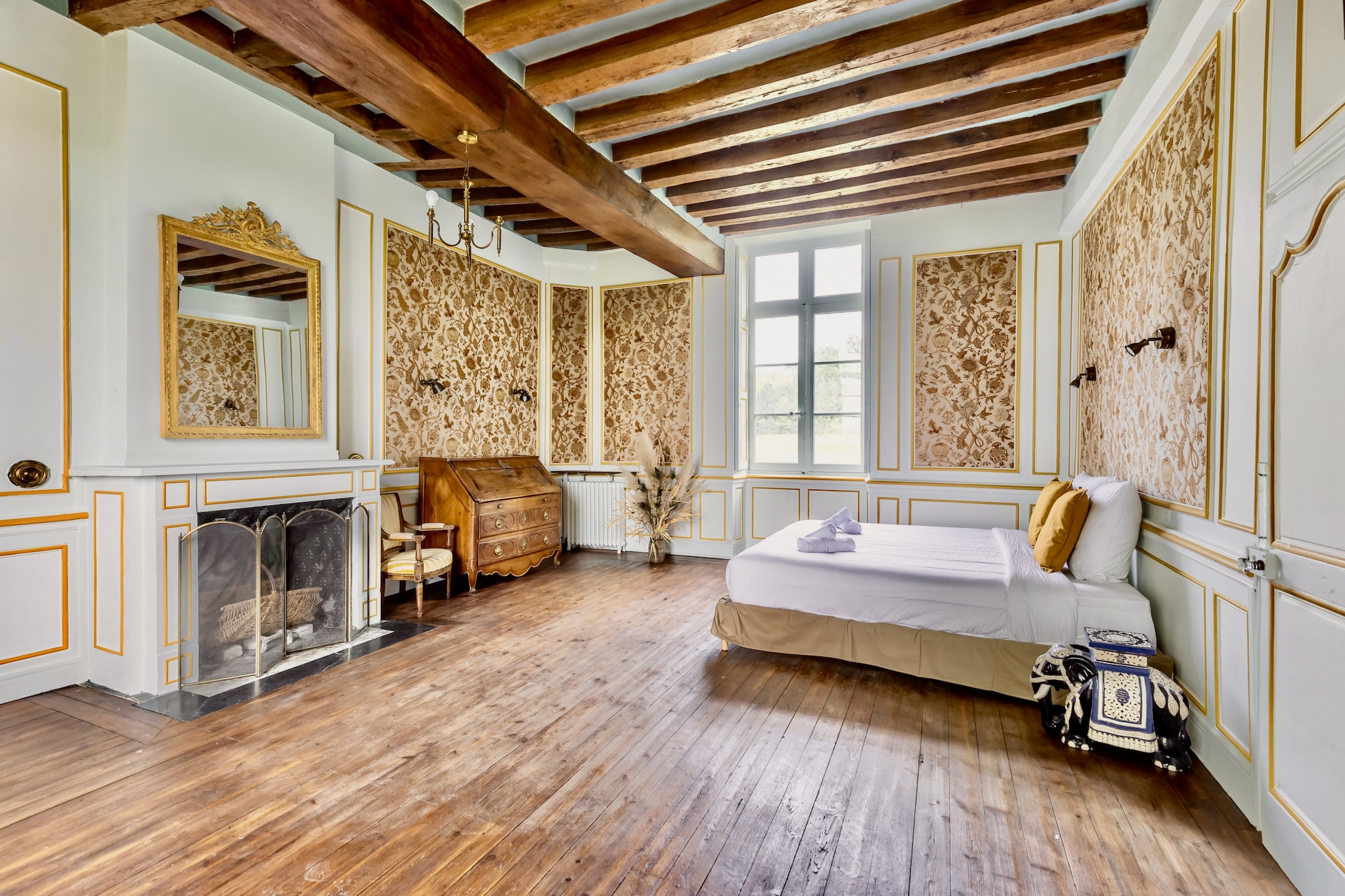 Château de Marigné - 15p - Rêve au Mans-Slaapkamer