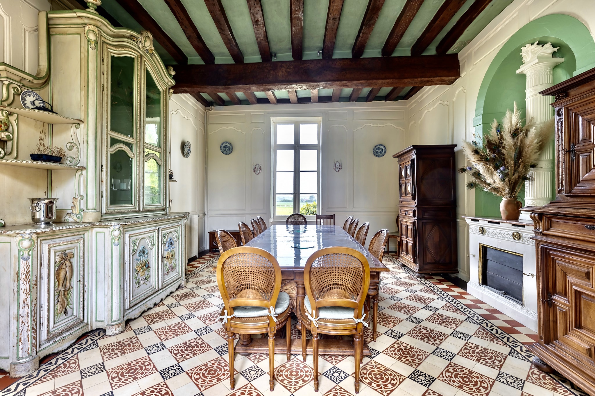 Château de Marigné - 15p - Rêve au Mans-Eetkamer