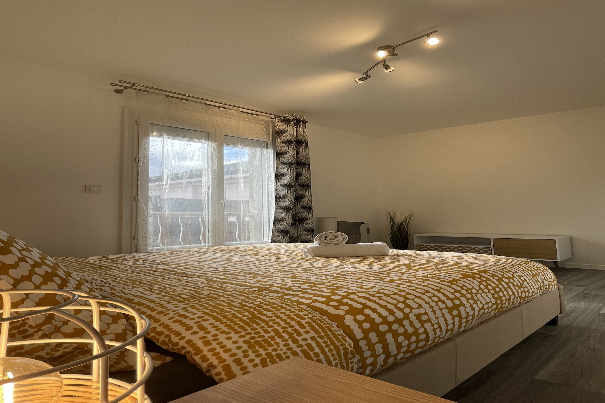 La Feuillette - Cosy - Wifi - 4p - Rêve au Mans-Slaapkamer
