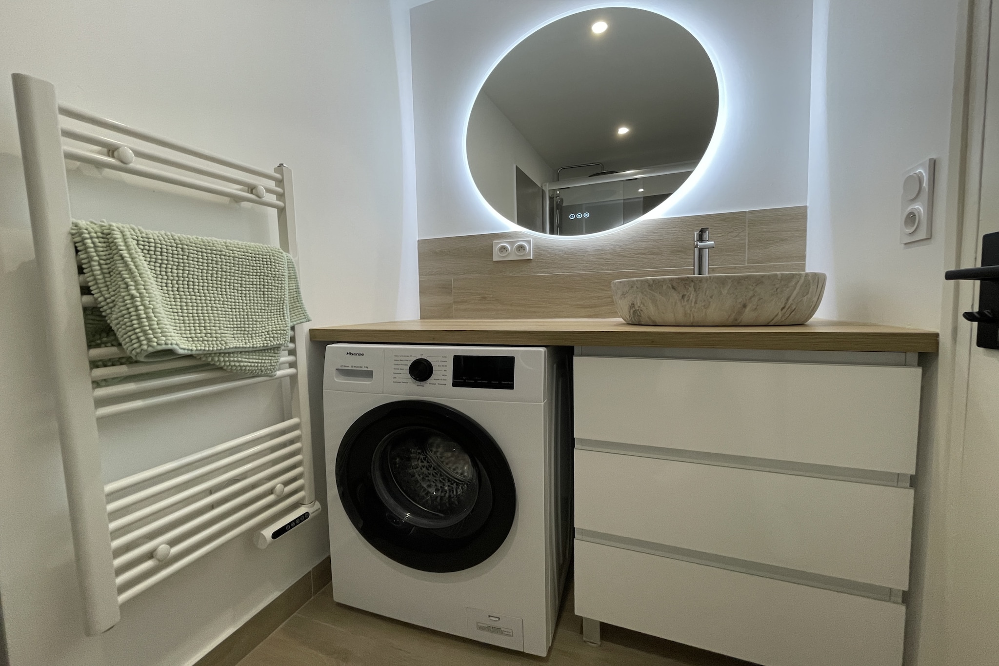 Le Scuderia - Centre - 3p - Rêve au Mans-Badkamer