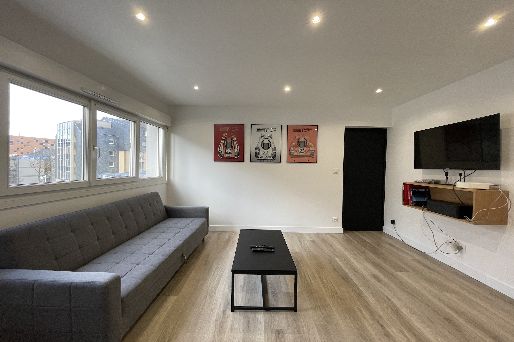 Le Scuderia - Centre - 3p - Rêve au Mans-Woonkamer