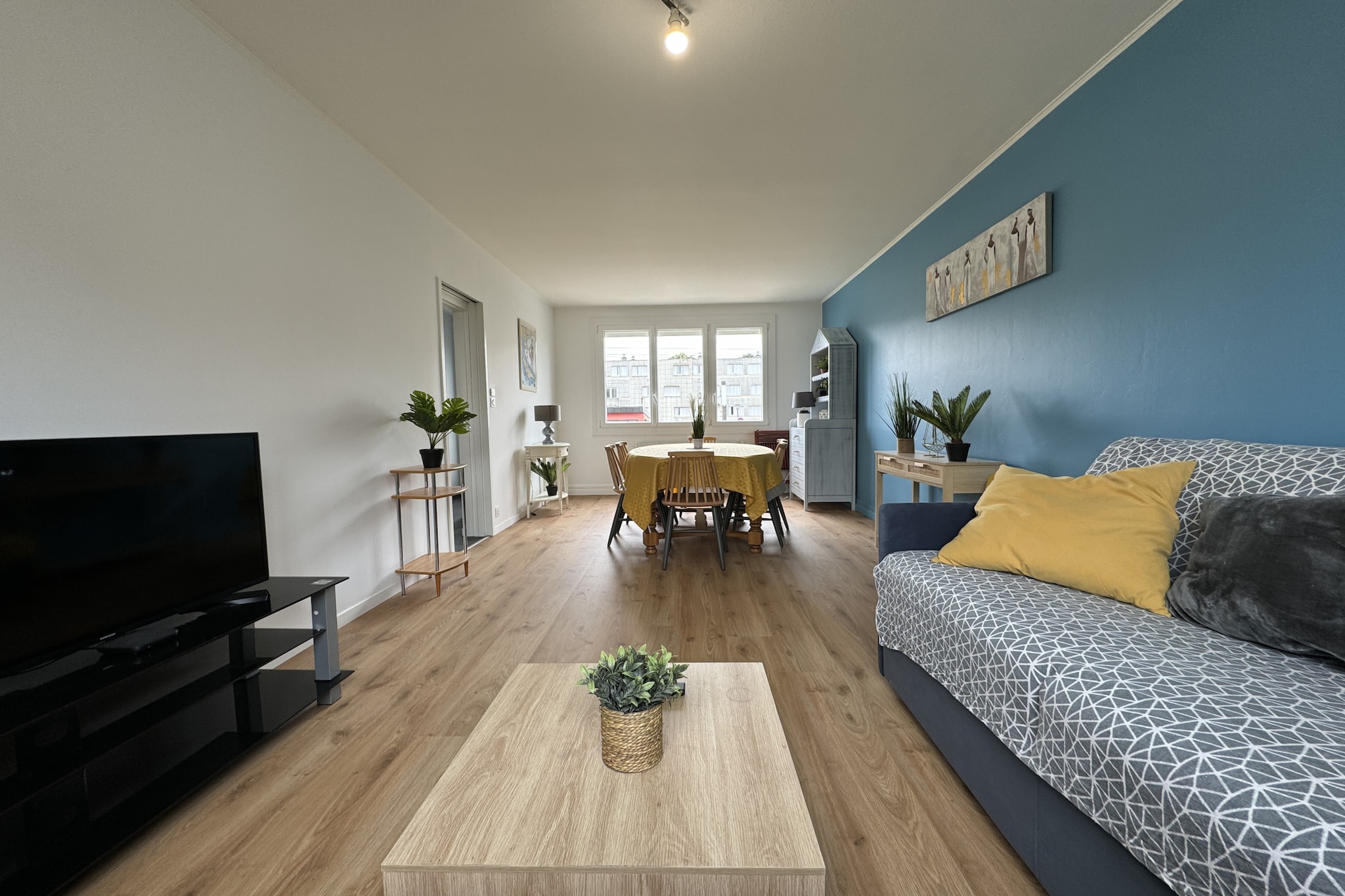 Le Mirage - Parking - Tramway - 8p - Rêve au Mans-Woonkamer