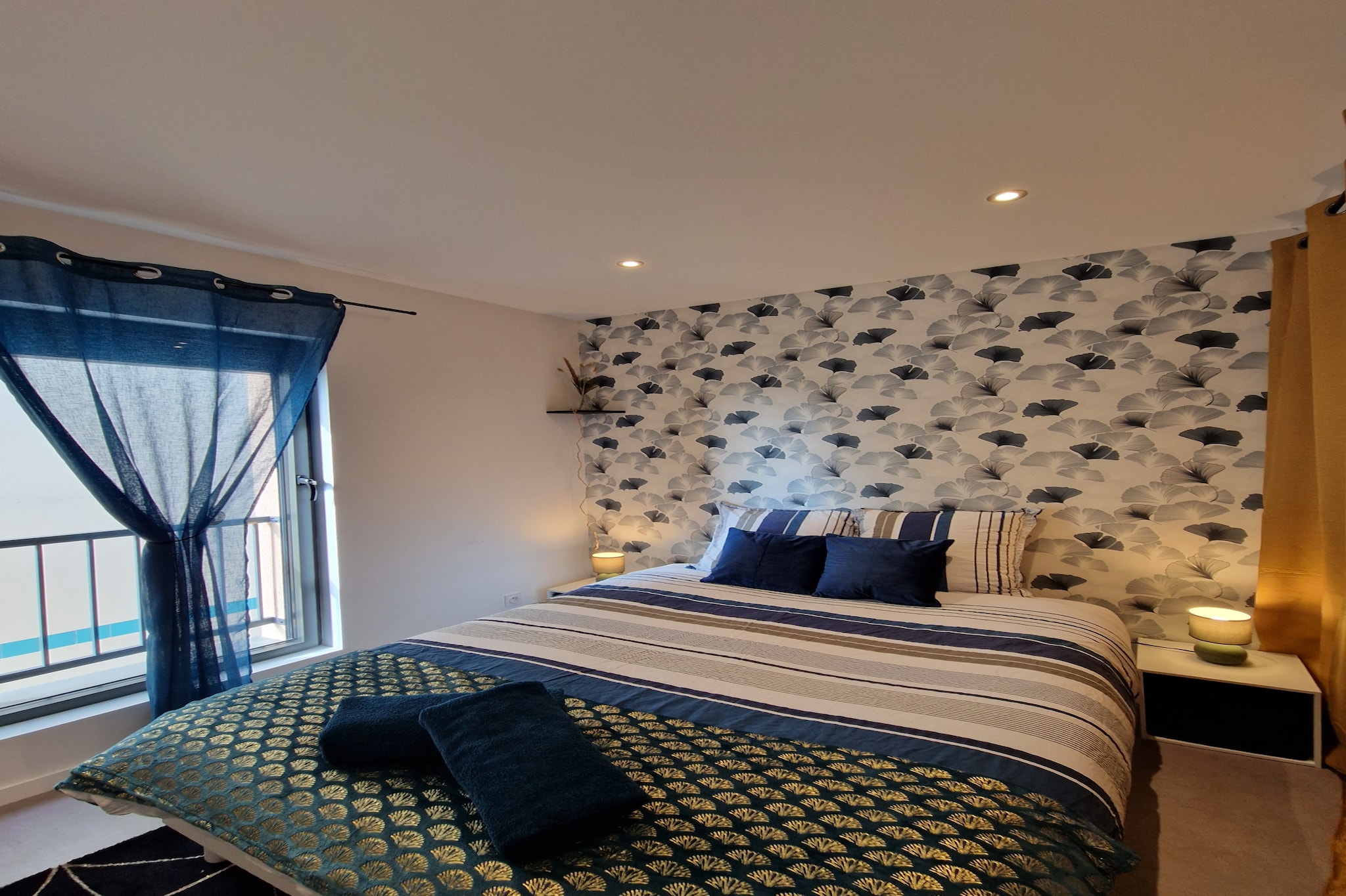 Le Saphir - Centre - Confort - 6p - Rêve au Mans-Slaapkamer