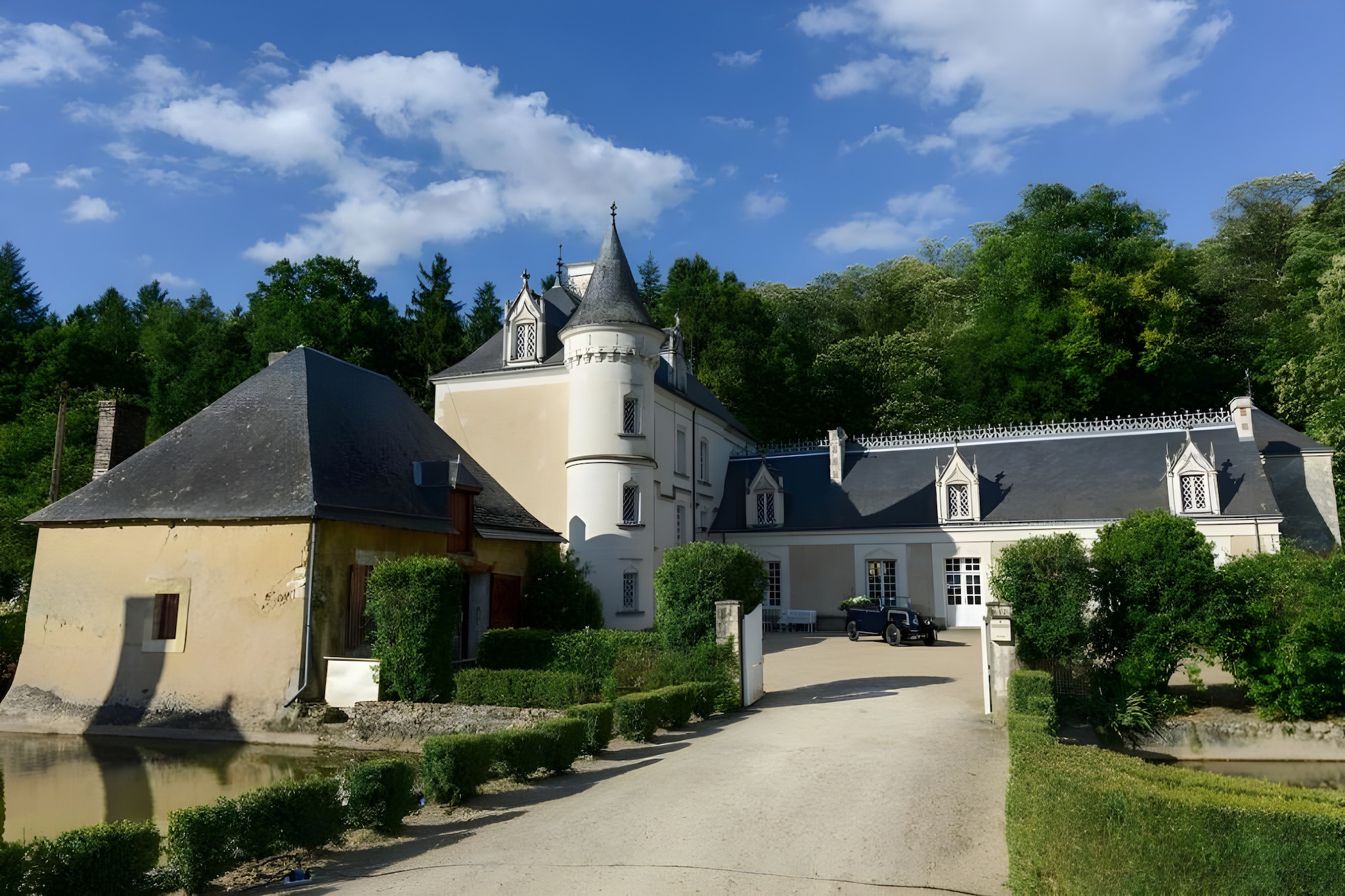 Domaine de l'Aubonnière - 14p - Rêve au Mans-Buitenlucht