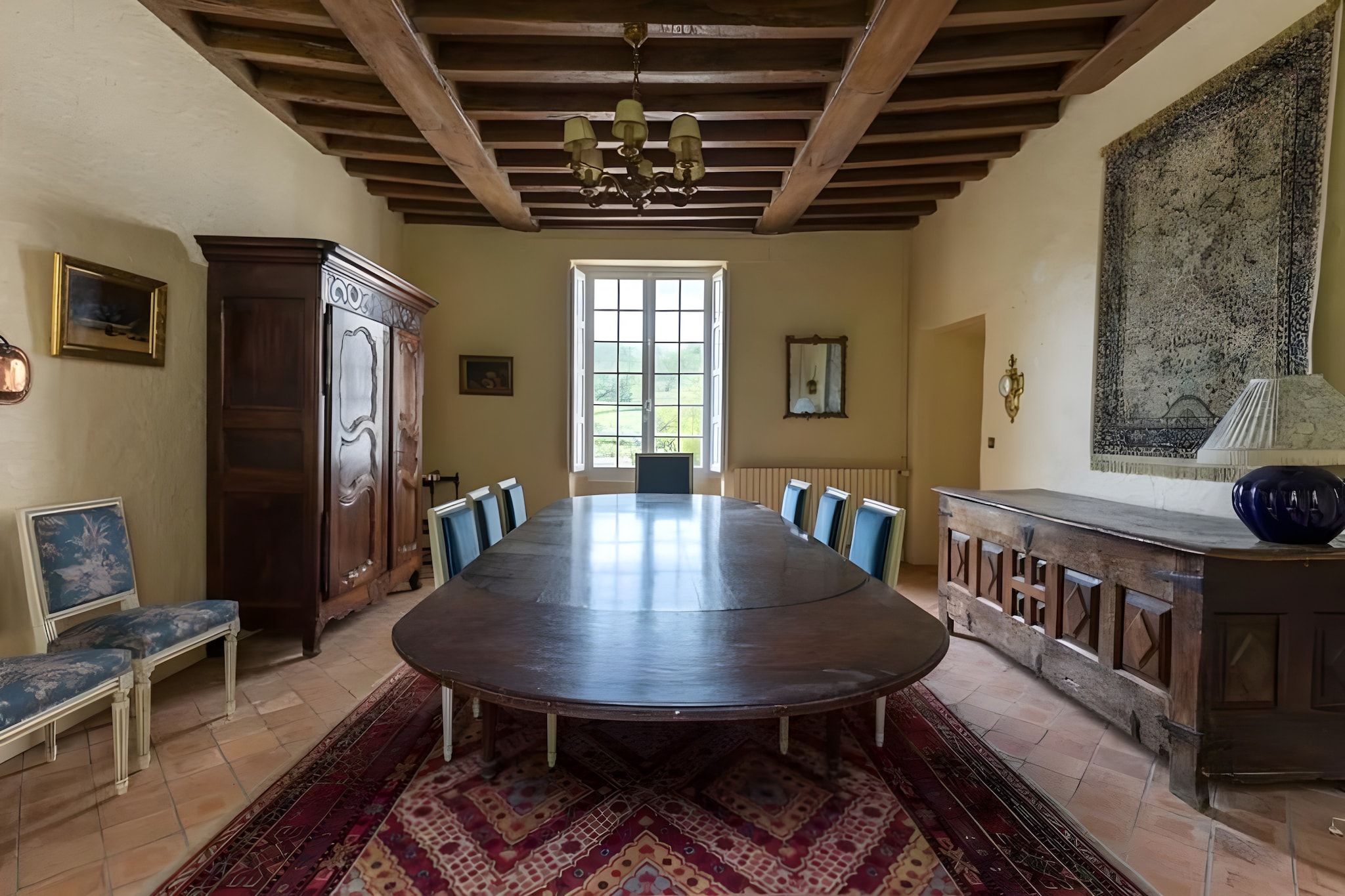 Domaine de l'Aubonnière - 14p - Rêve au Mans-Eetkamer