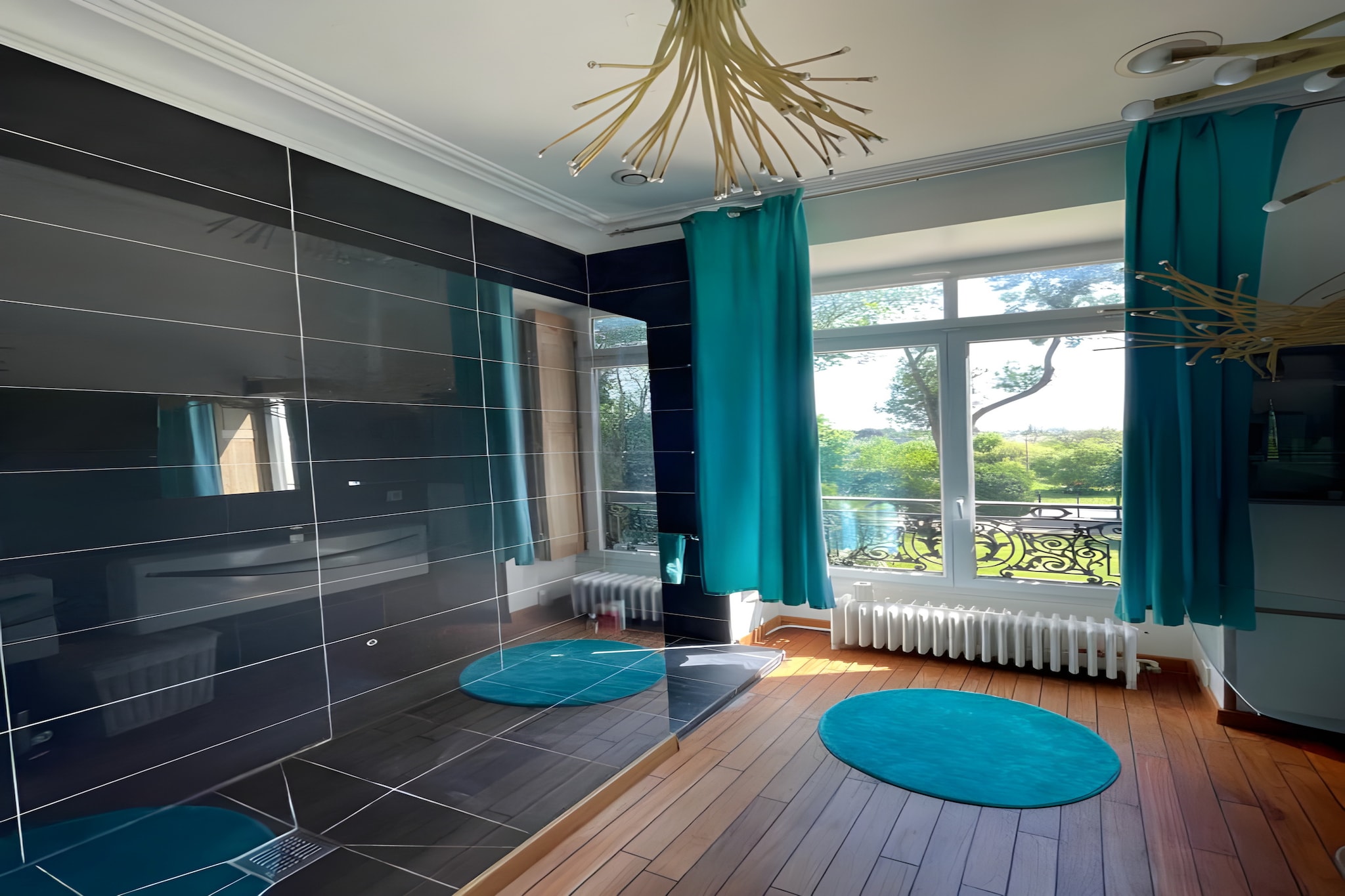 Domaine de la Belvaudière - 22pers - Piscine - Lux-Badkamer