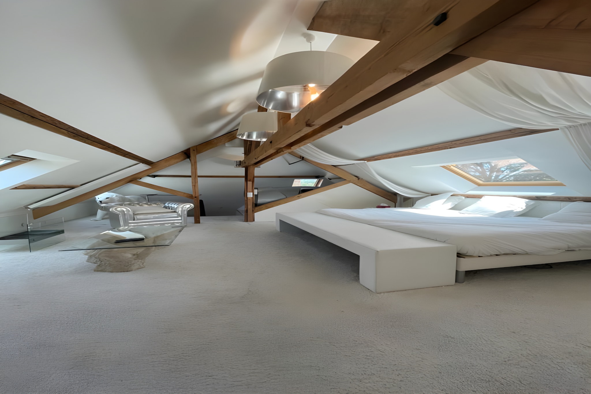 Domaine de la Belvaudière - 22pers - Piscine - Lux-Slaapkamer