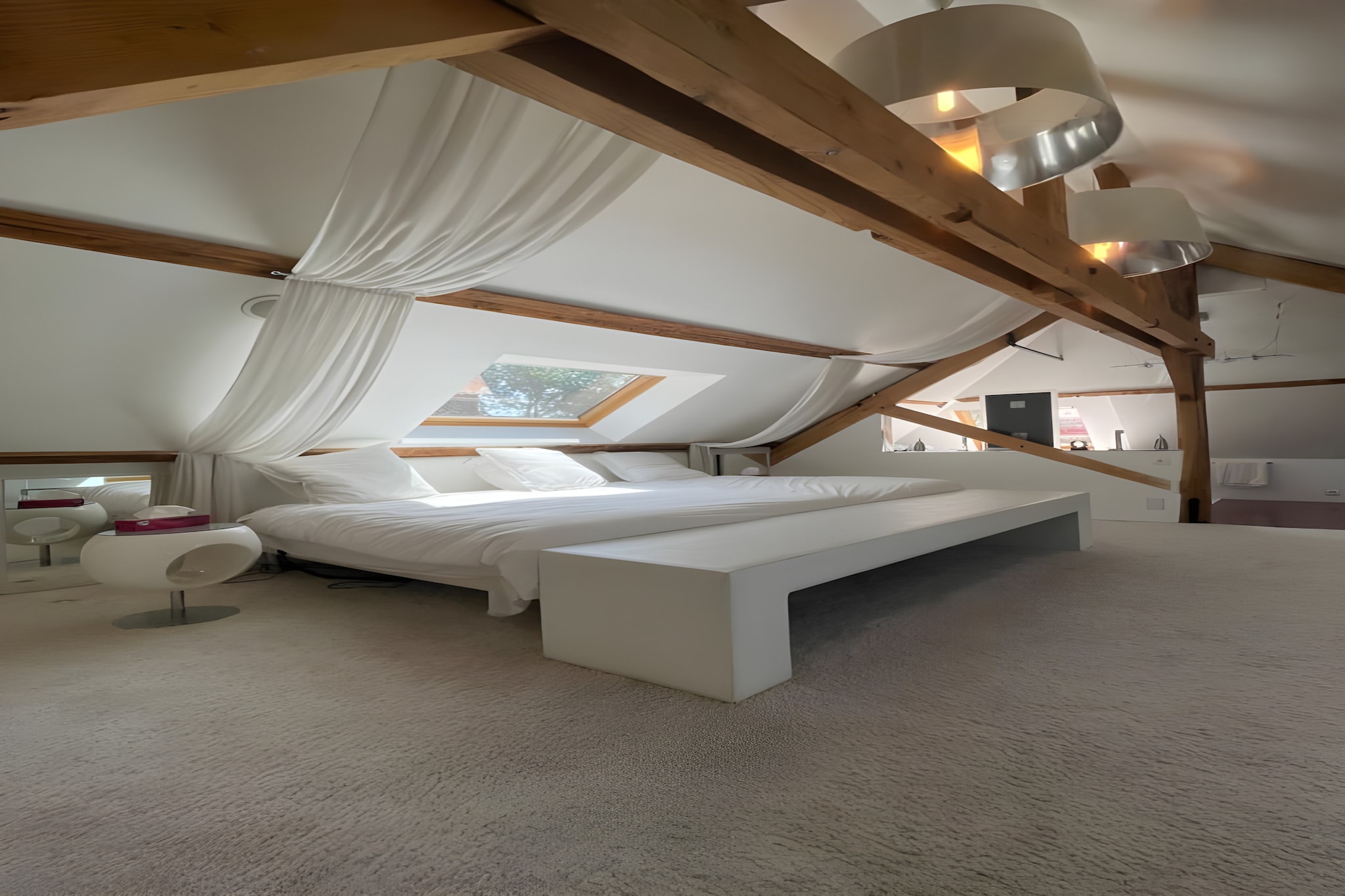 Domaine de la Belvaudière - 22pers - Piscine - Lux-Slaapkamer