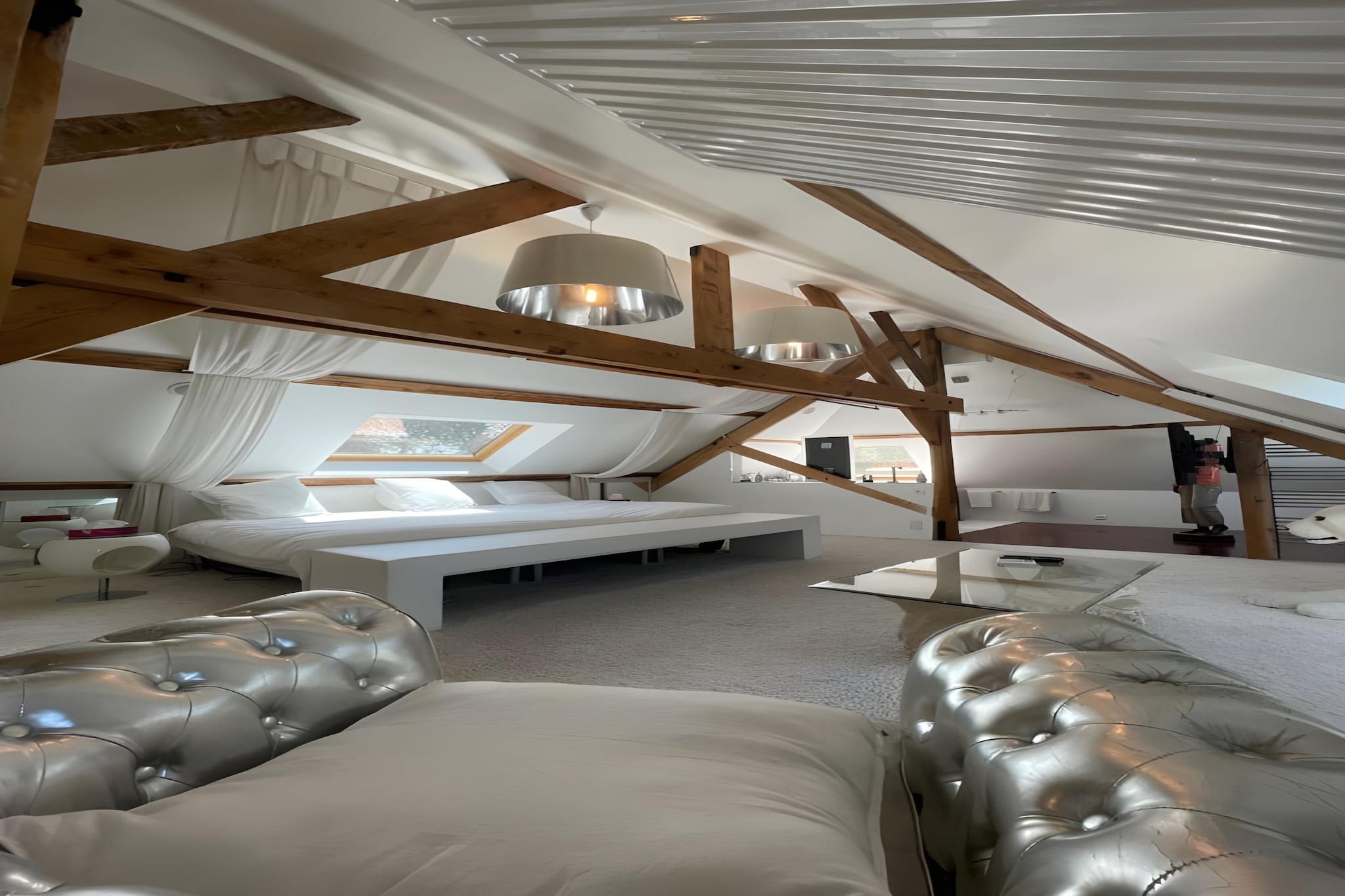 Domaine de la Belvaudière - 22pers - Piscine - Lux-Slaapkamer